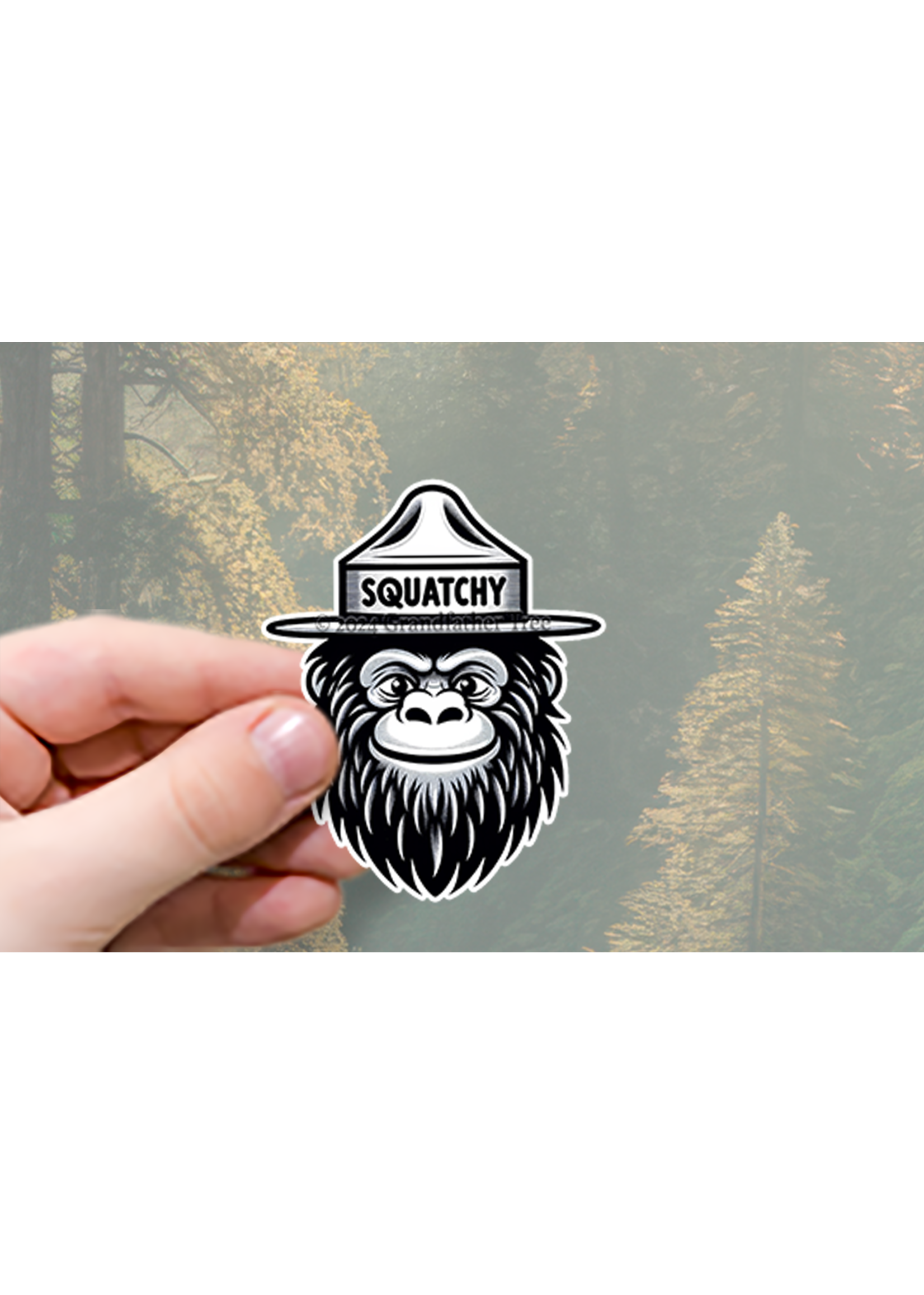 Sticker (Squatchy) 2"