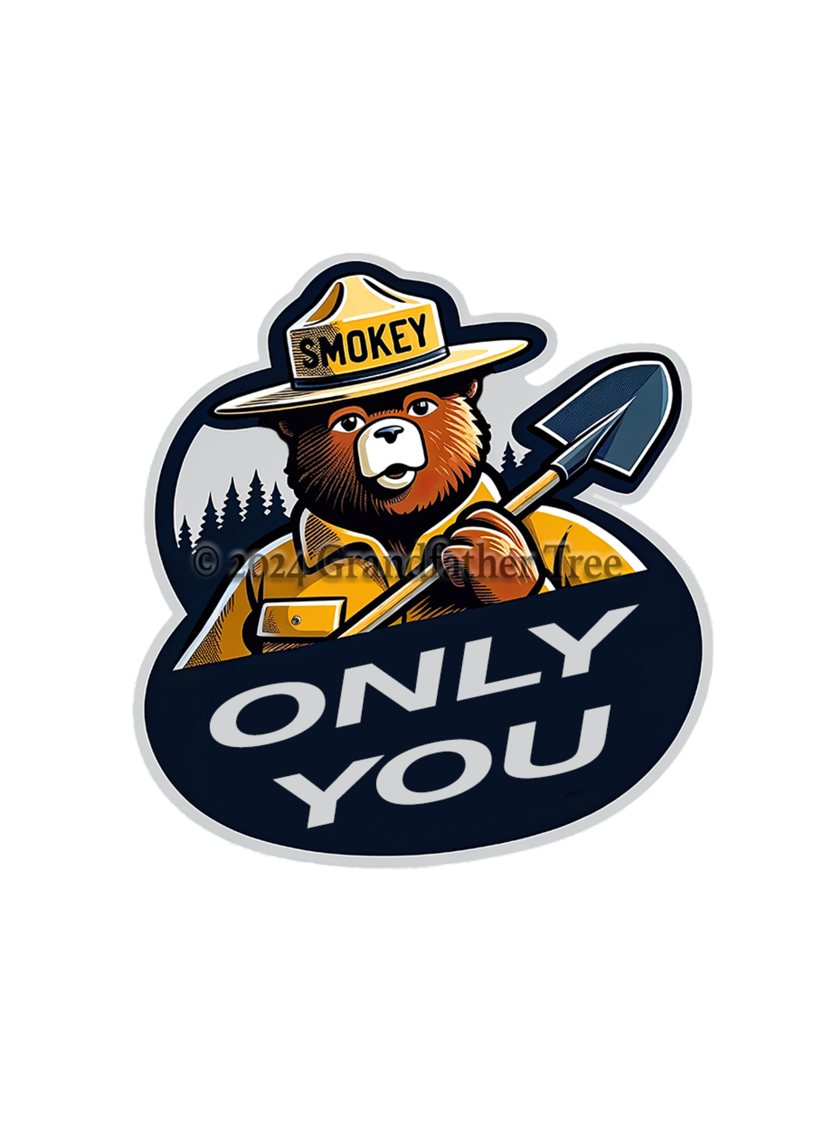 Sticker (Smokey, Only You) 2"