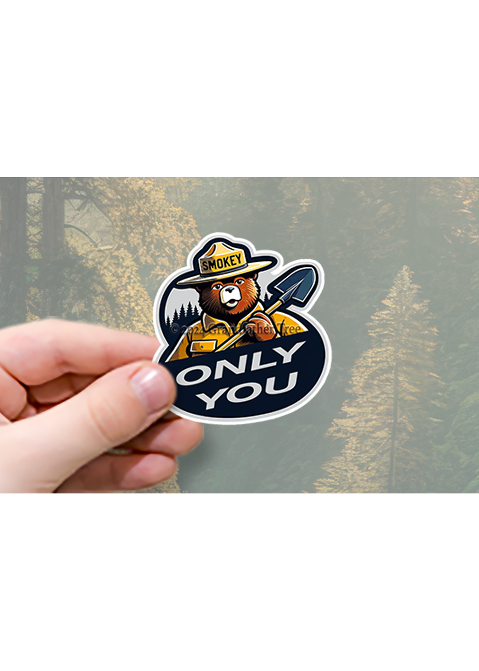 Sticker (Smokey, Only You) 2"