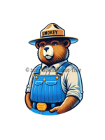 Sticker (Smokey Chillin) 2"