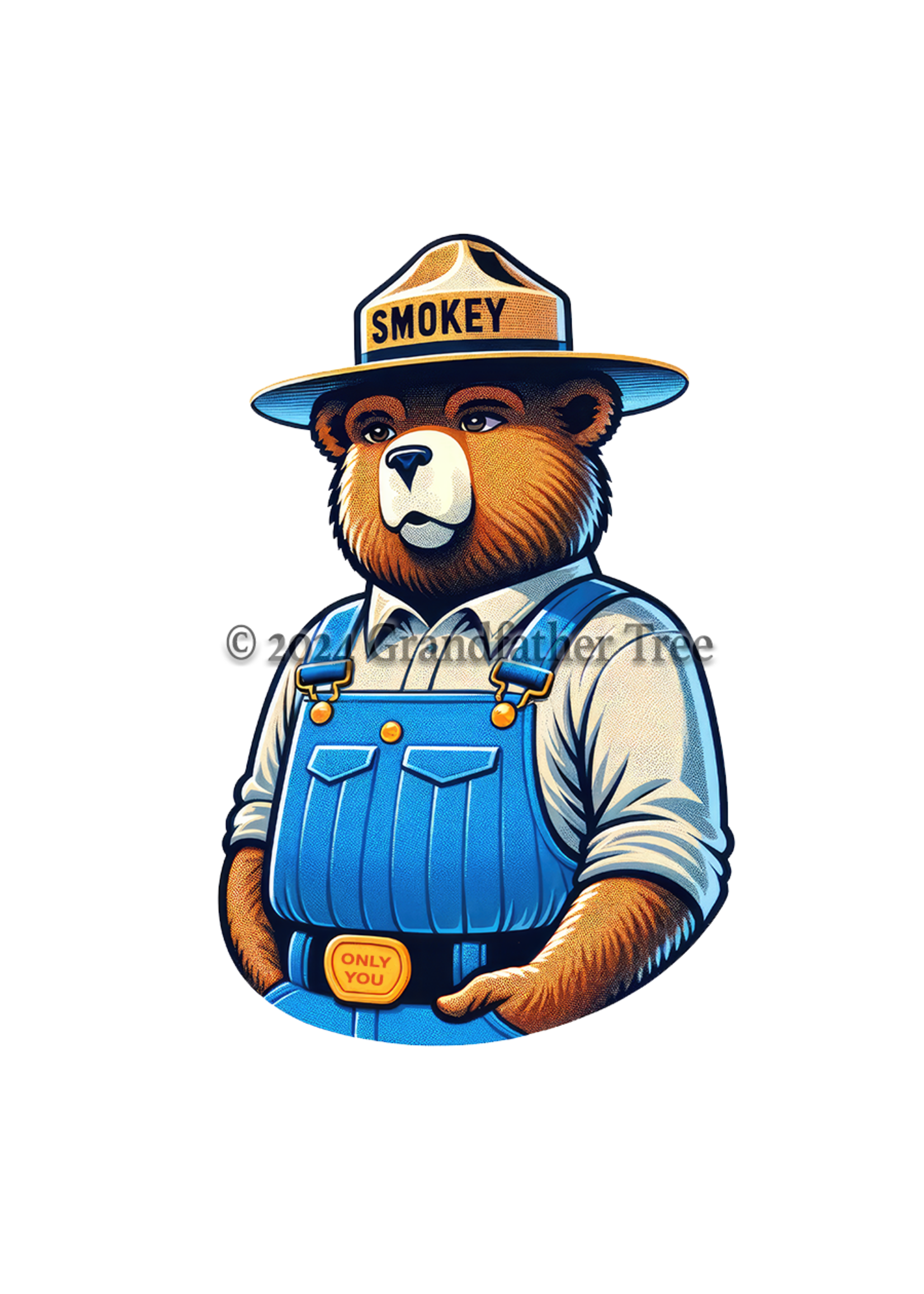 Sticker (Smokey Chillin) 2"