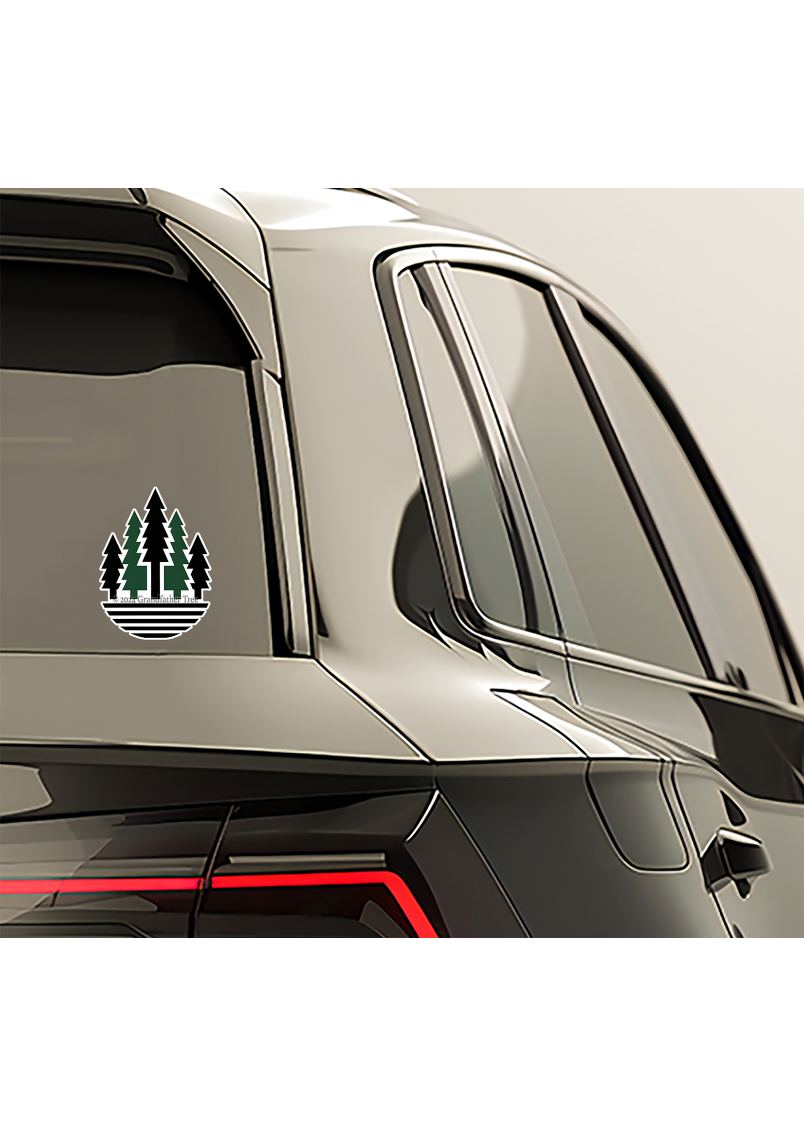 Sticker (Simple Forest) 2"