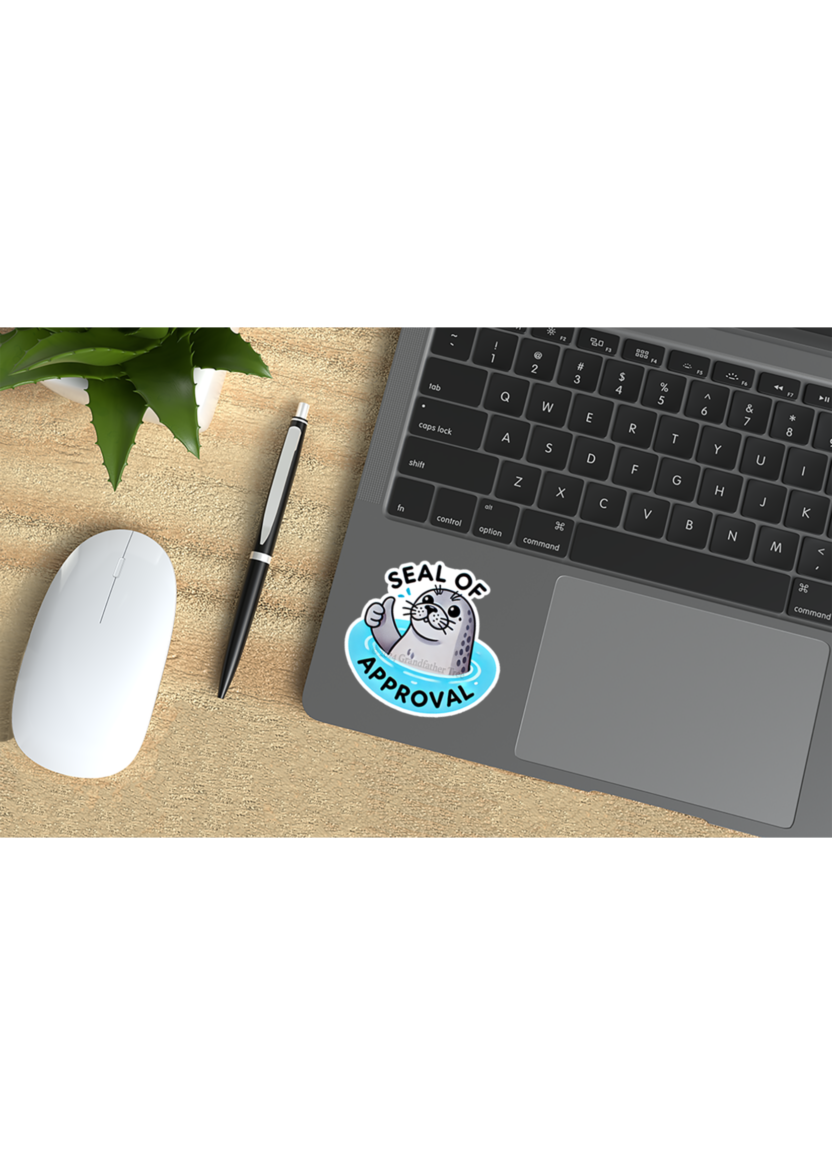 Sticker (Seal of Approval) 2"