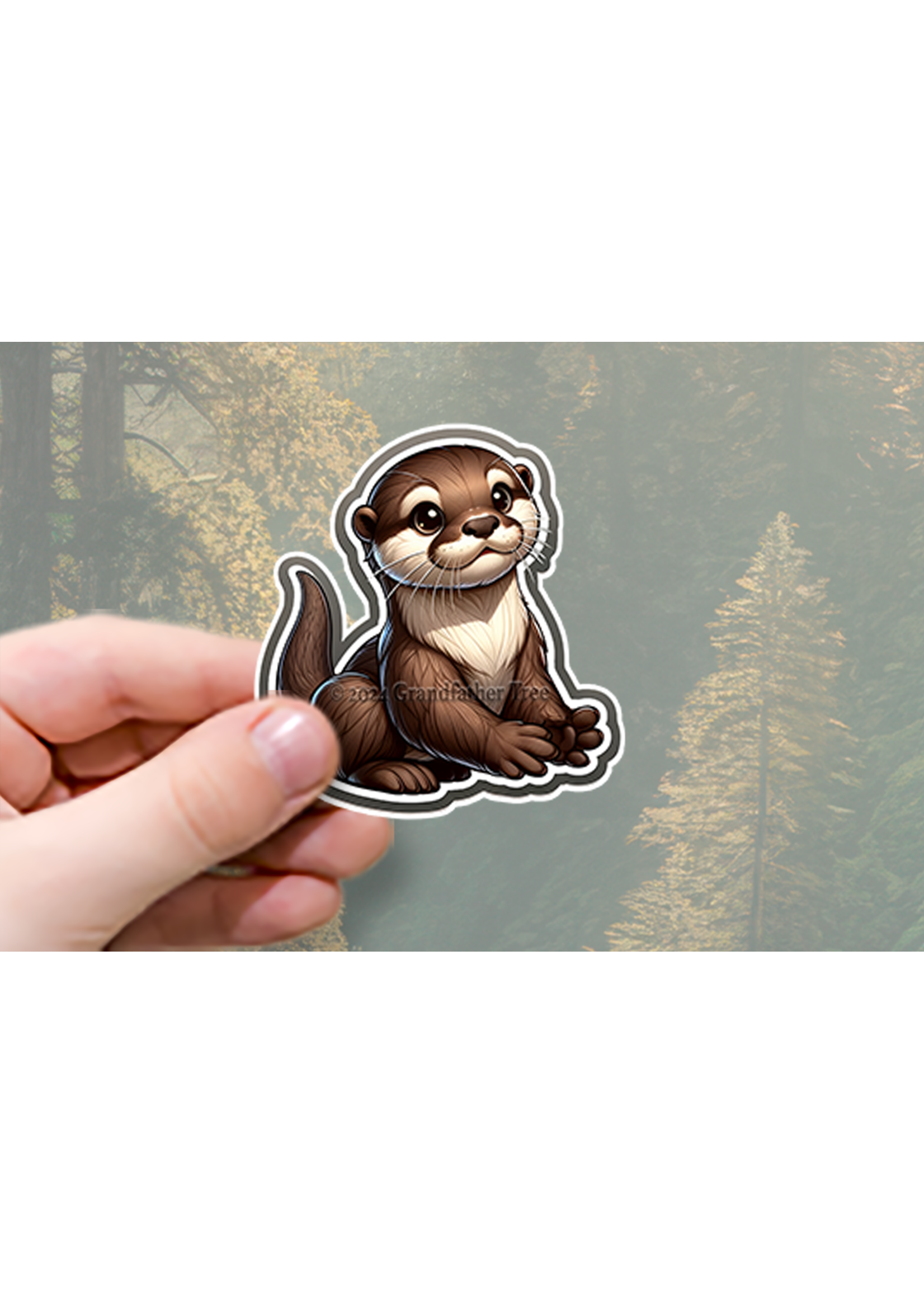Sticker (River Otter) 2"