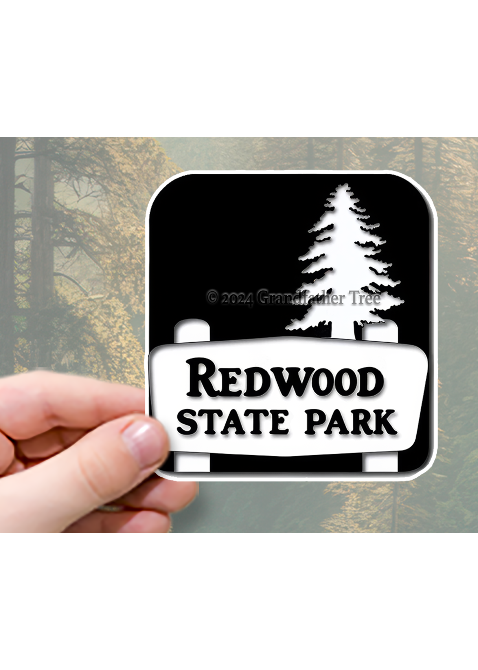 Sticker (Redwood State Park) 2"