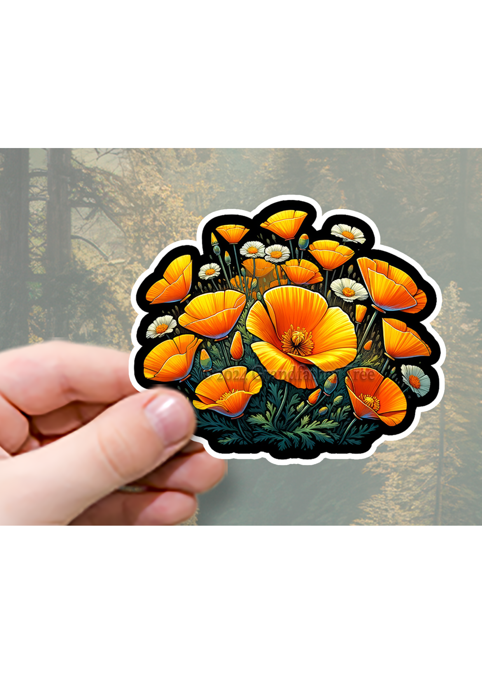 Sticker (Poppies)