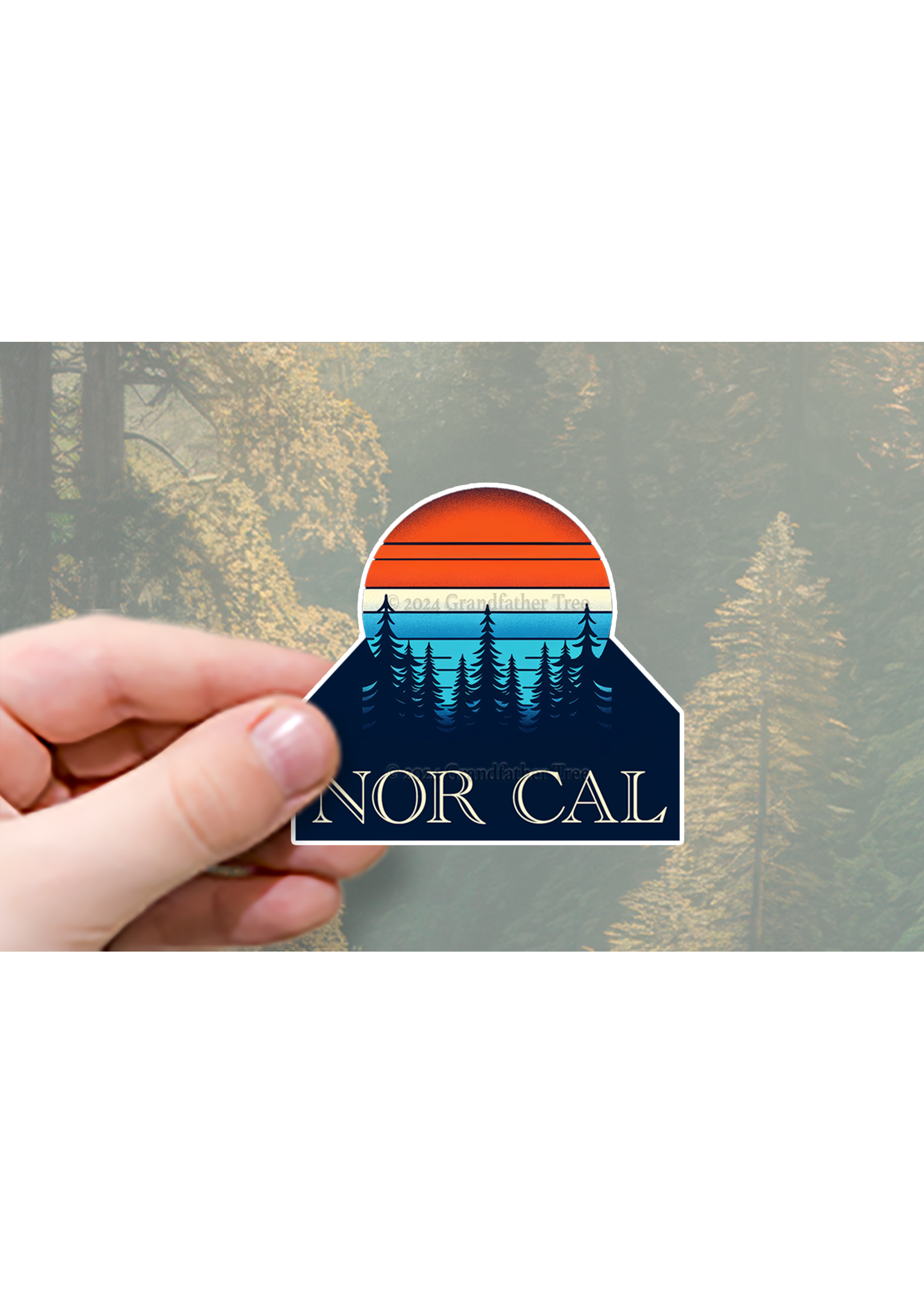 Sticker (NorCal) 3"
