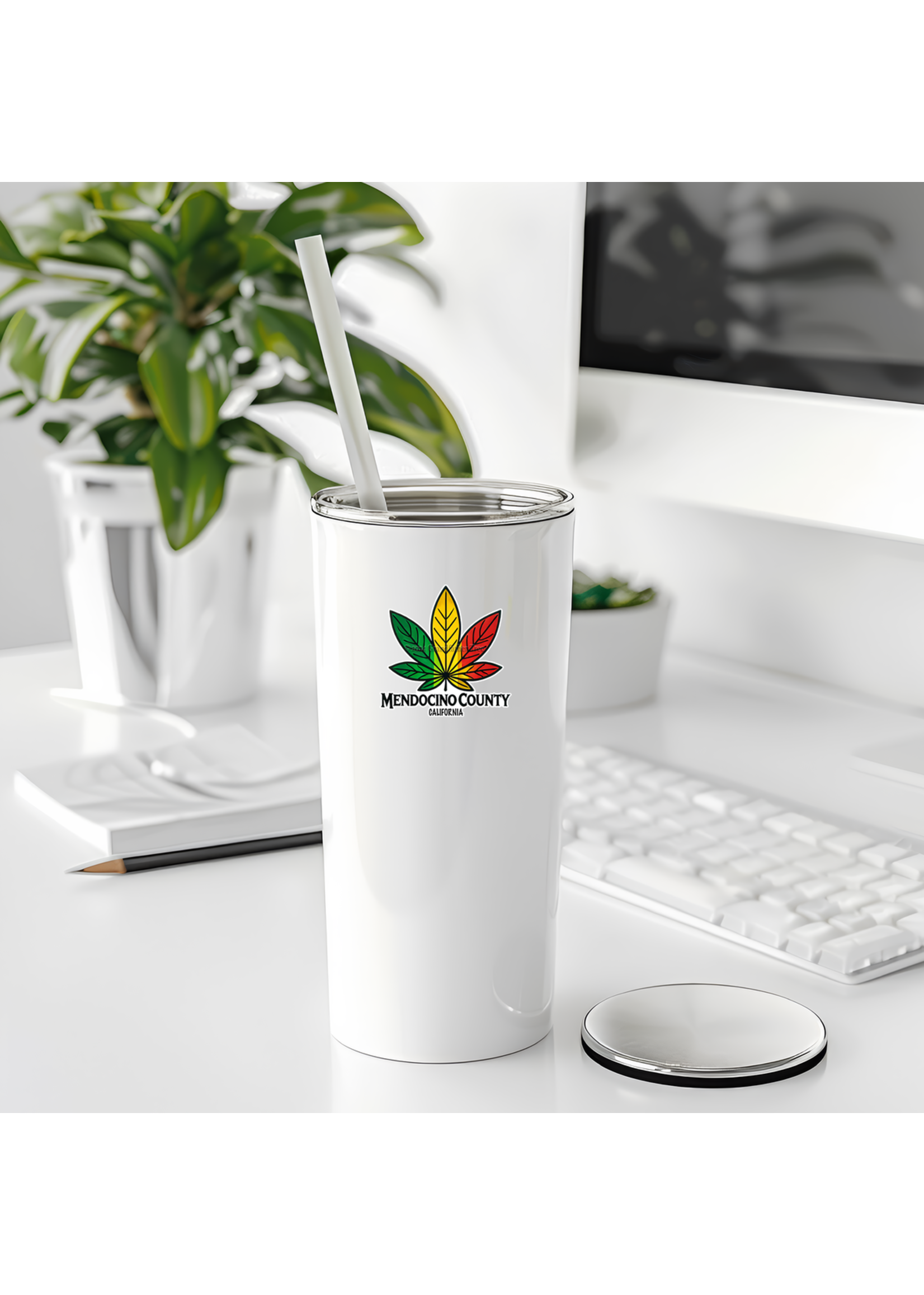 Sticker (Mendo Hemp Leaf) 3"