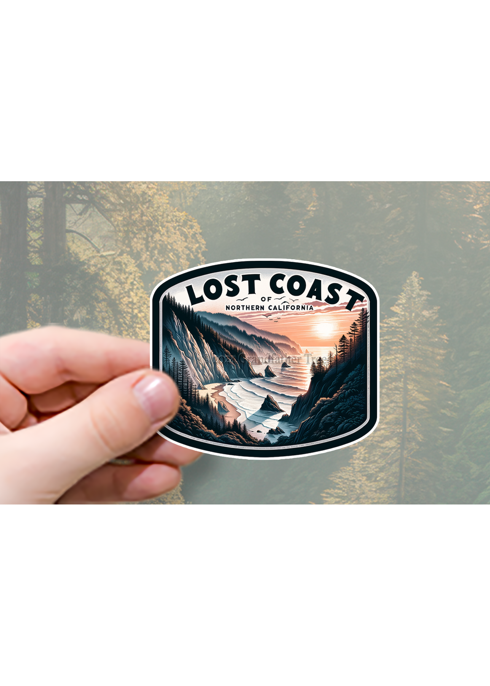 Sticker (Lost Coast of NorCal)