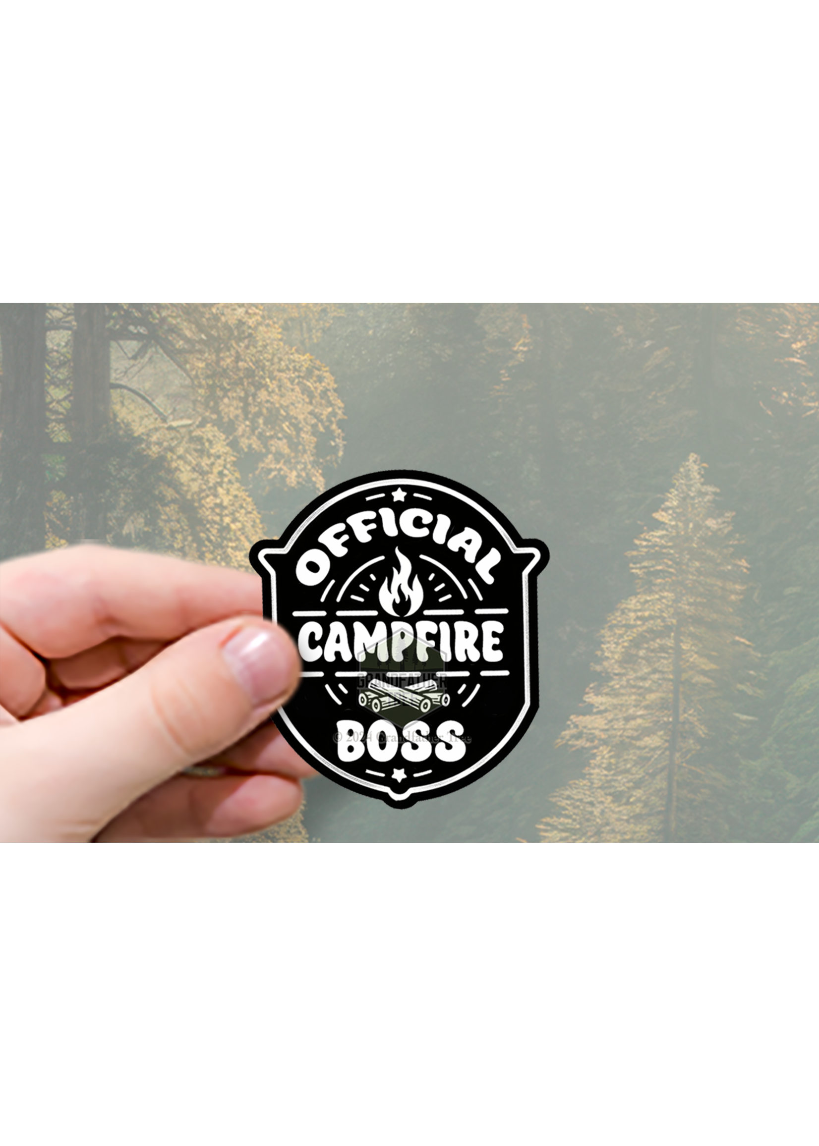 Sticker (Campfire Boss) 2"