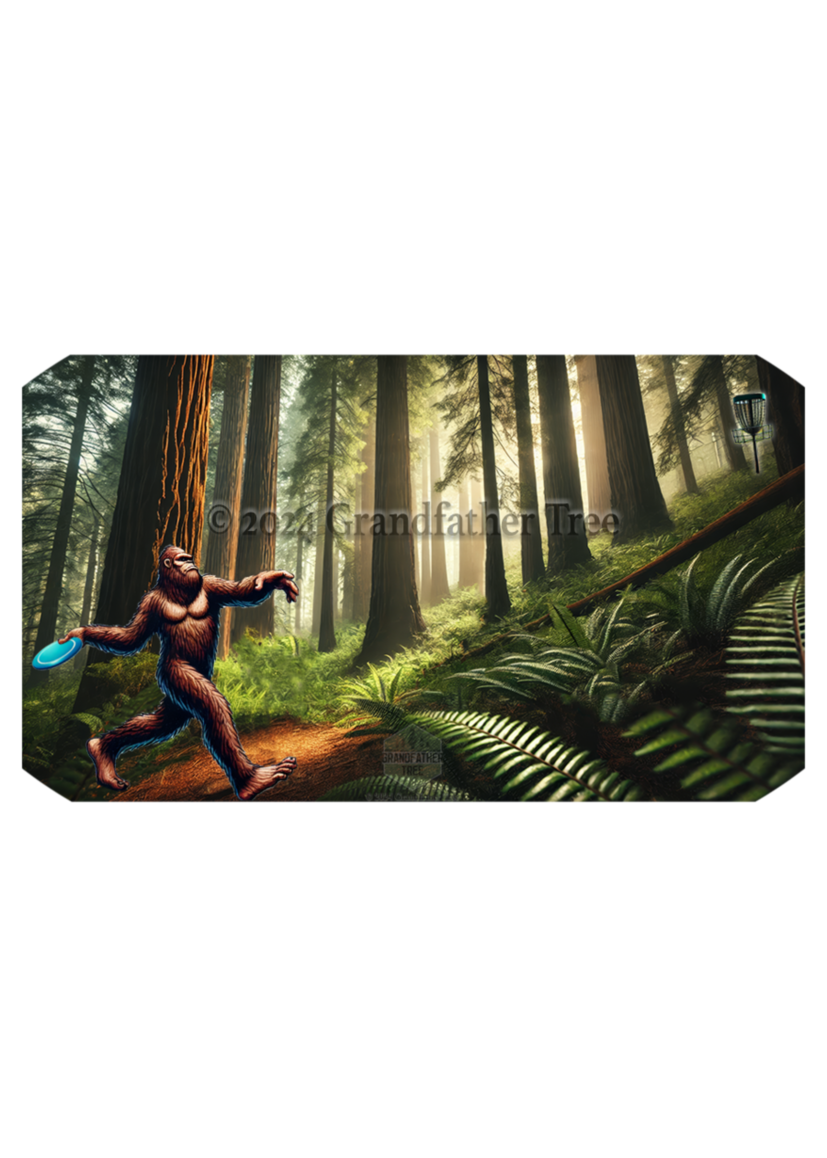 Sticker (Bigfoot Disc Golf) 3"