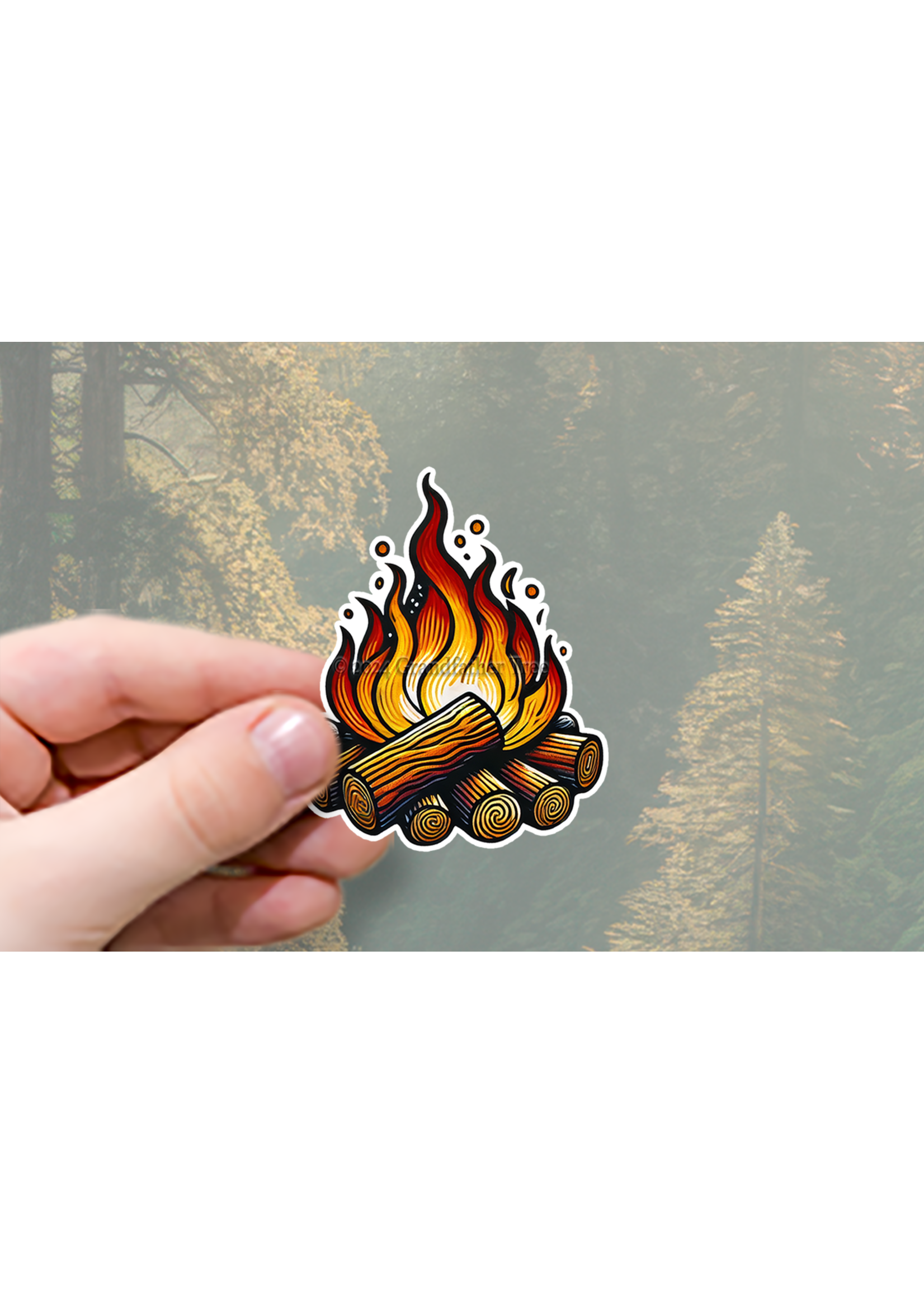 Sticker (Campfire) 2"