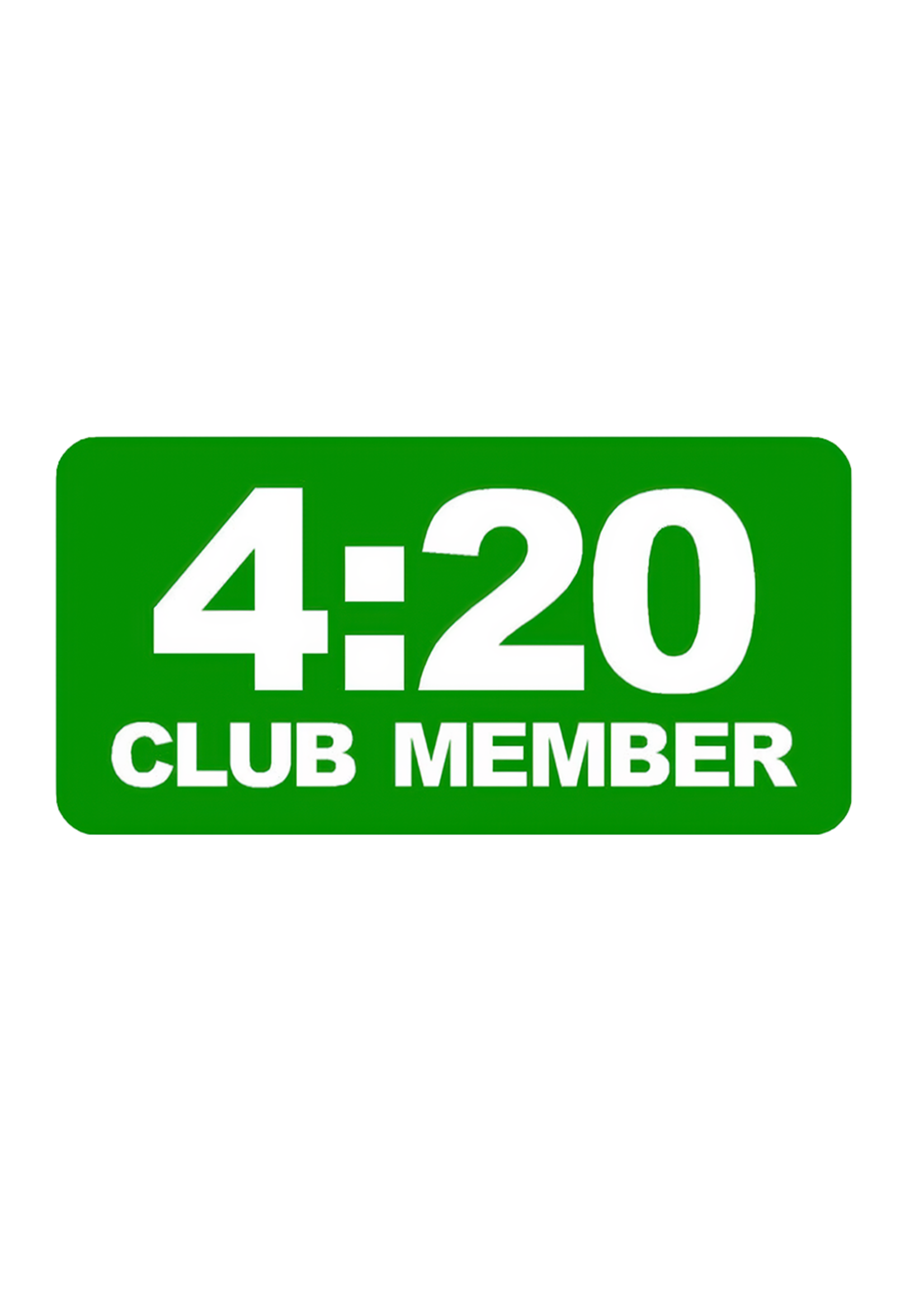 Sticker (4:20 Club)
