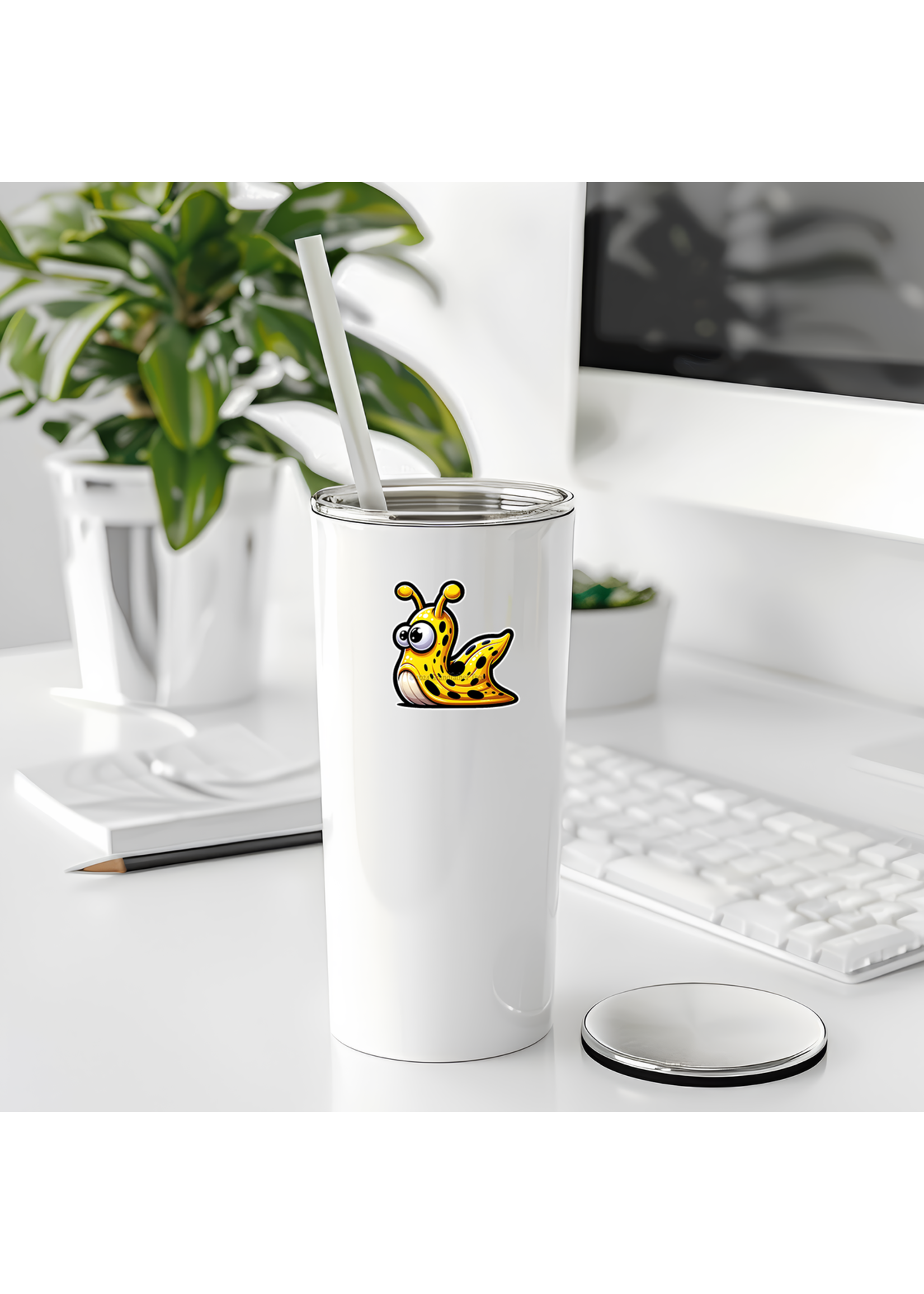 Sticker (Perplexed Banana Slug)