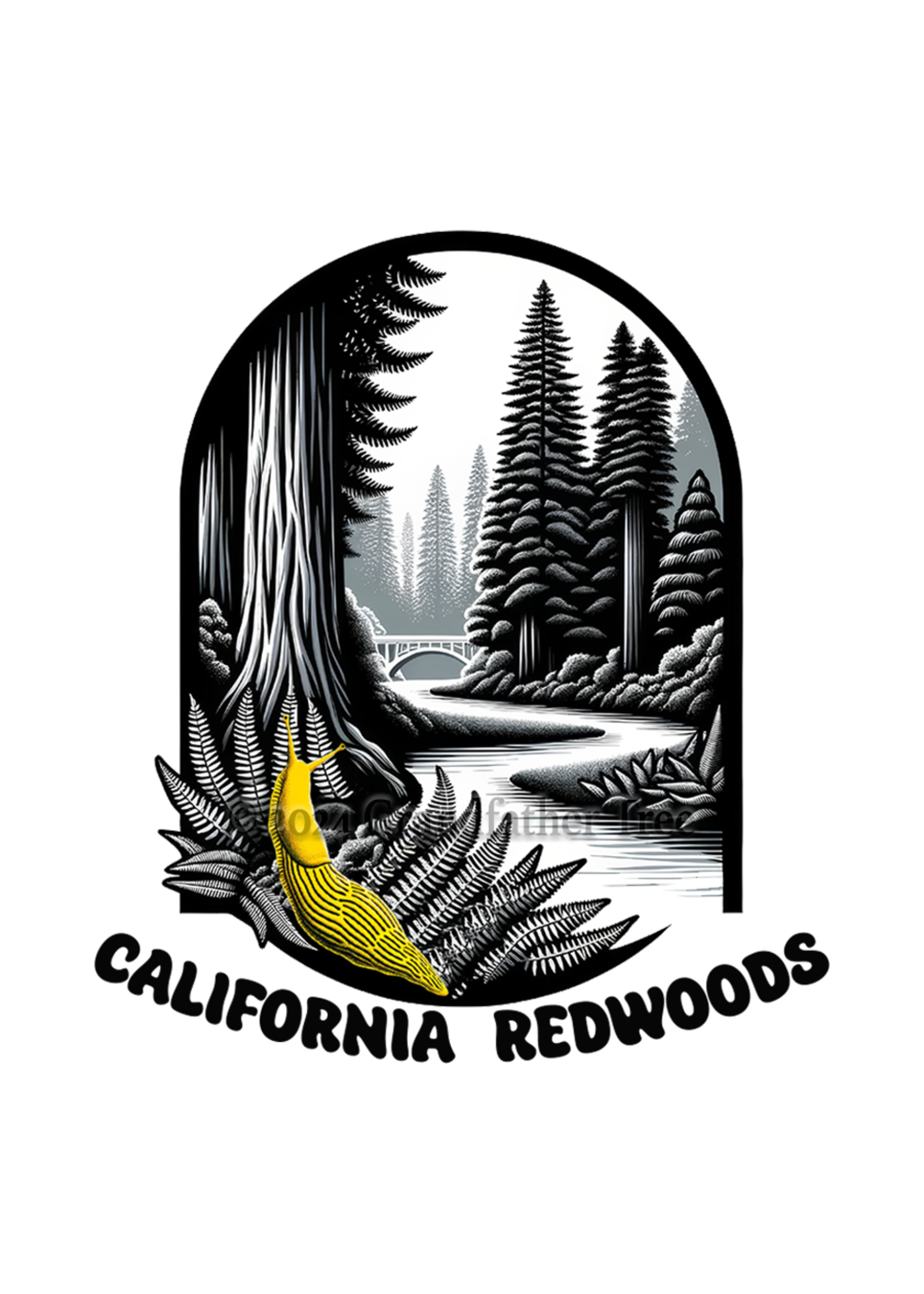 Sticker (Redwood Scene - Slug)