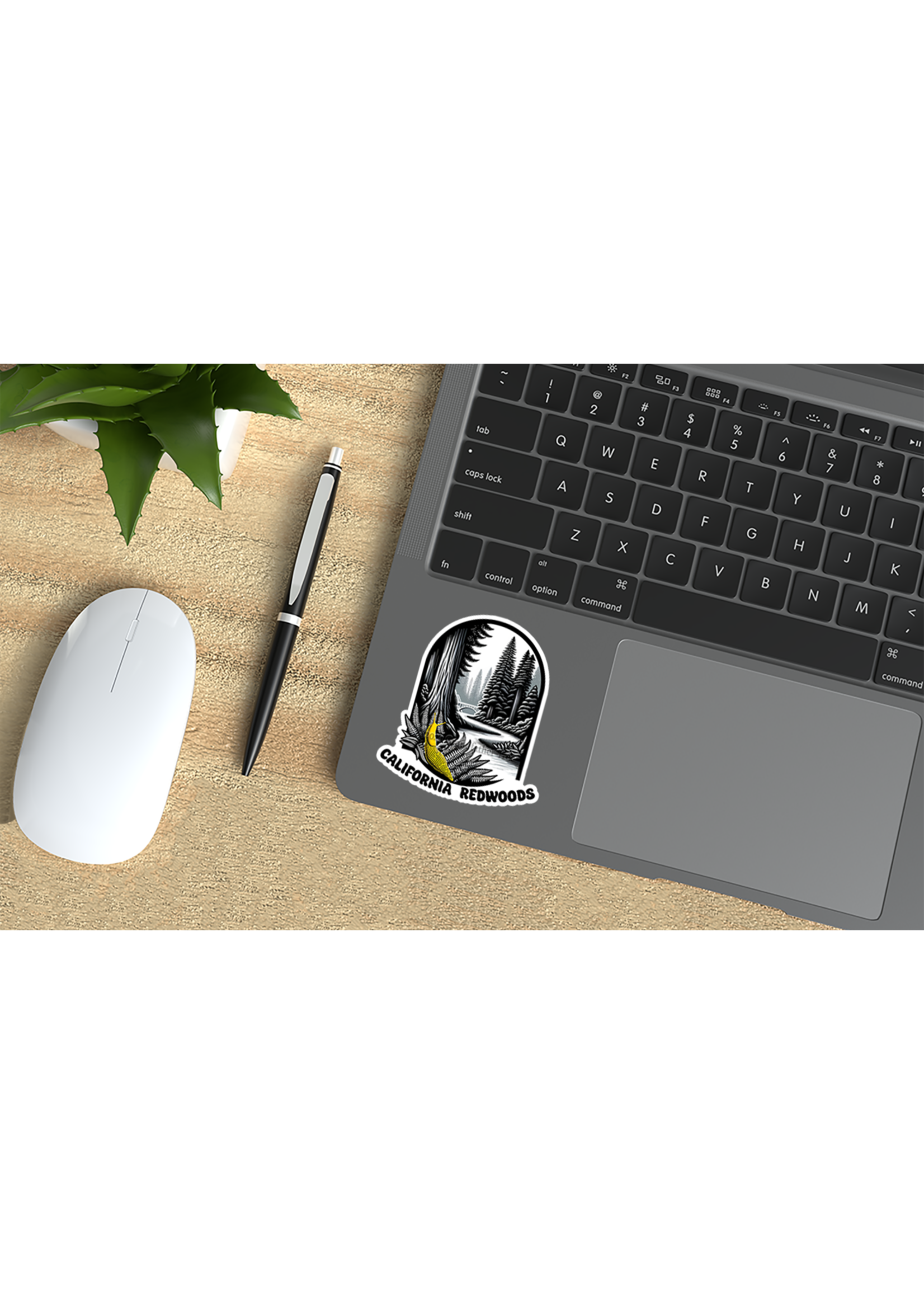 Sticker (Redwood Scene - Slug)