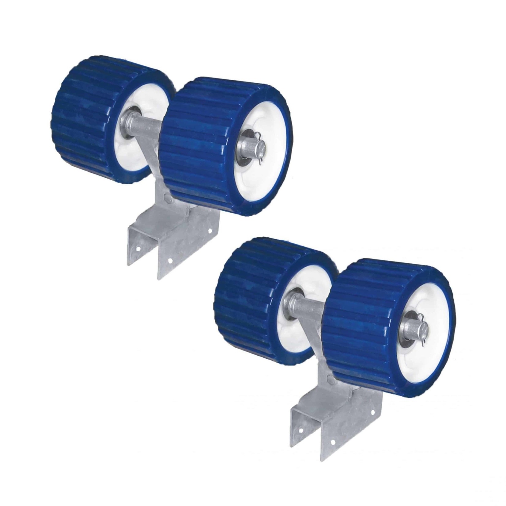 Multinautic Multinautic 5" Wheel Kit (1 pair of double wheels w/ brackets)