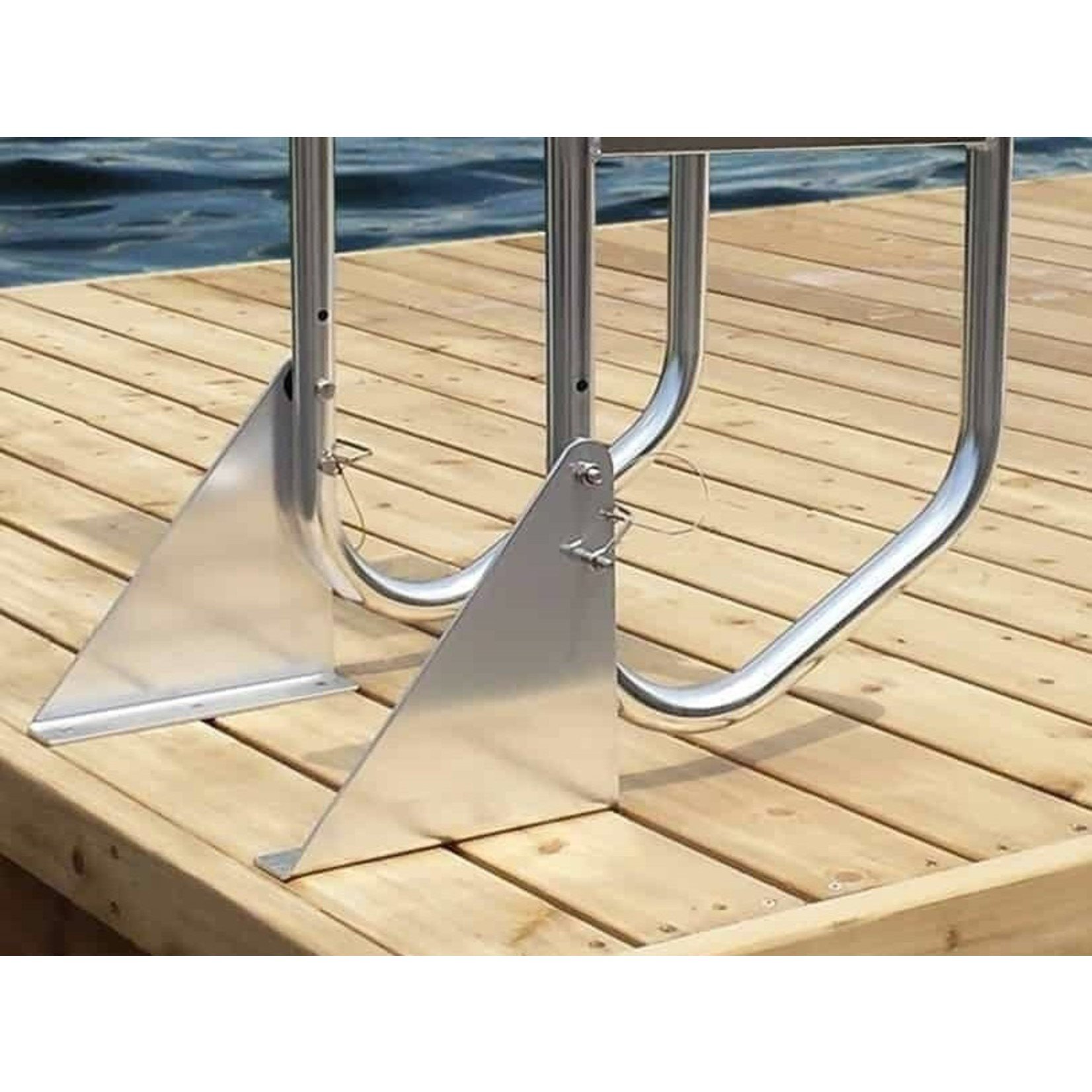 Multinautic Multinautic Flip-up dock ladder kit, aluminum