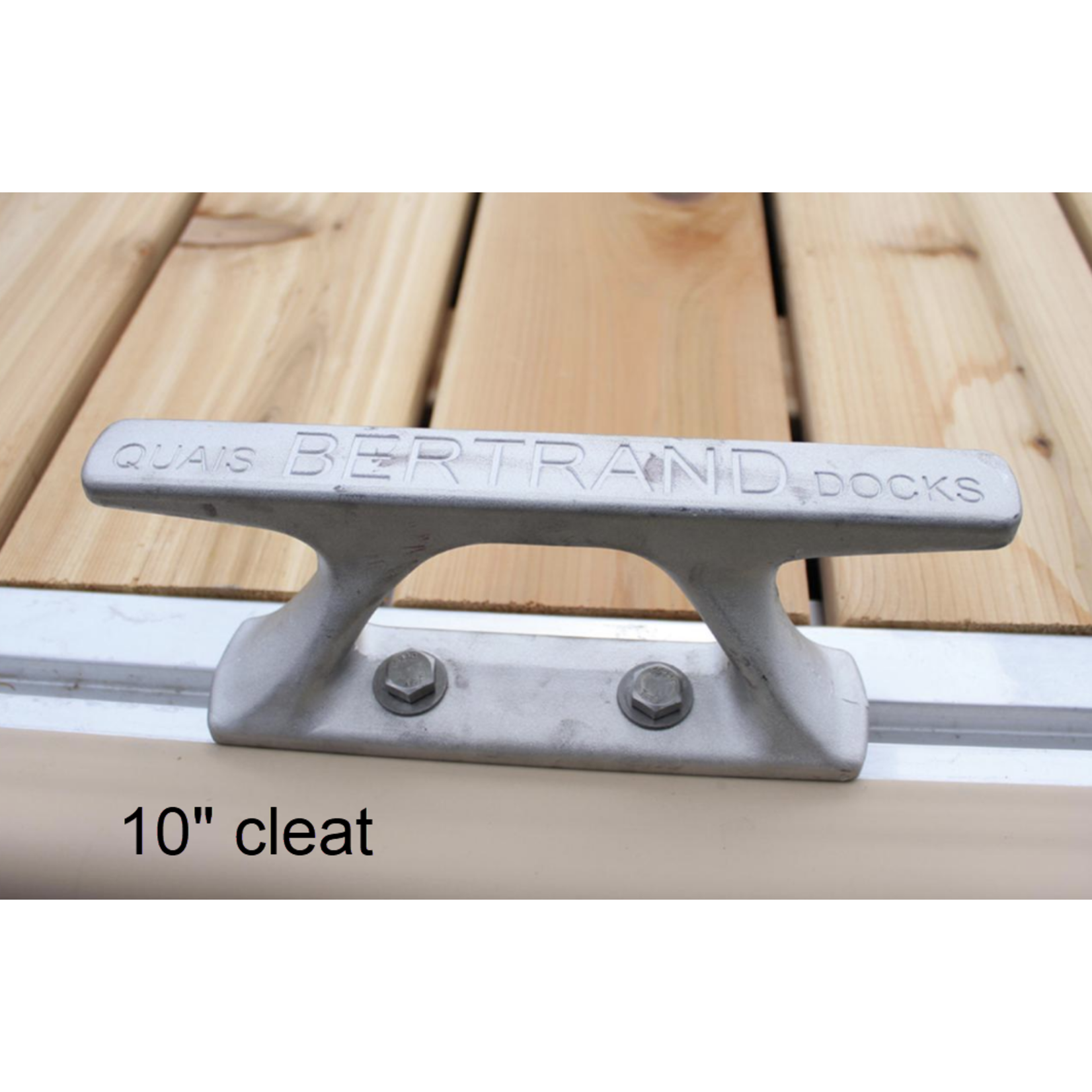 Bertrand Aluminum Dock Cleat 8", 10" or 12"
