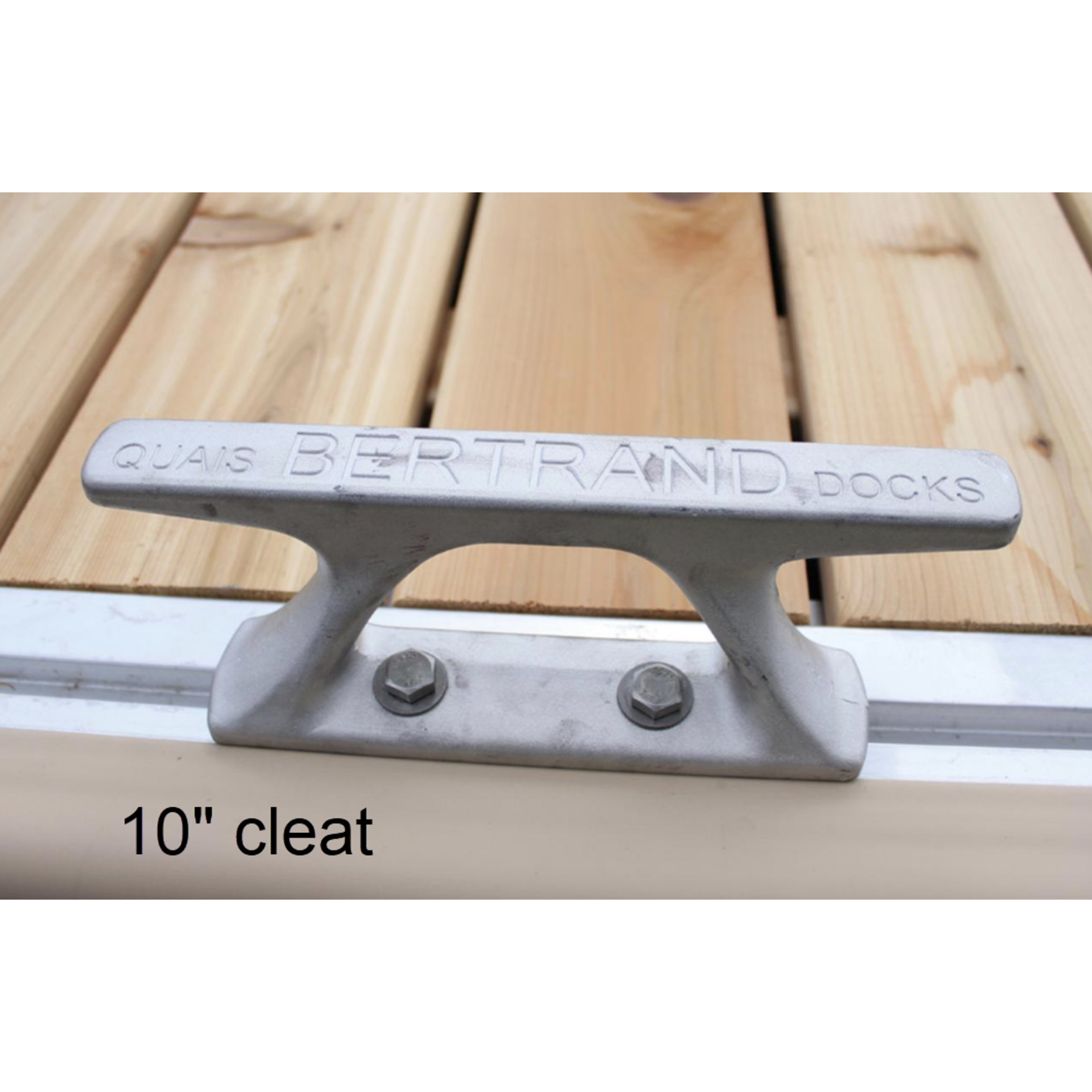 Bertrand Bertrand Aluminum Dock Cleat 8", 10" or 12"