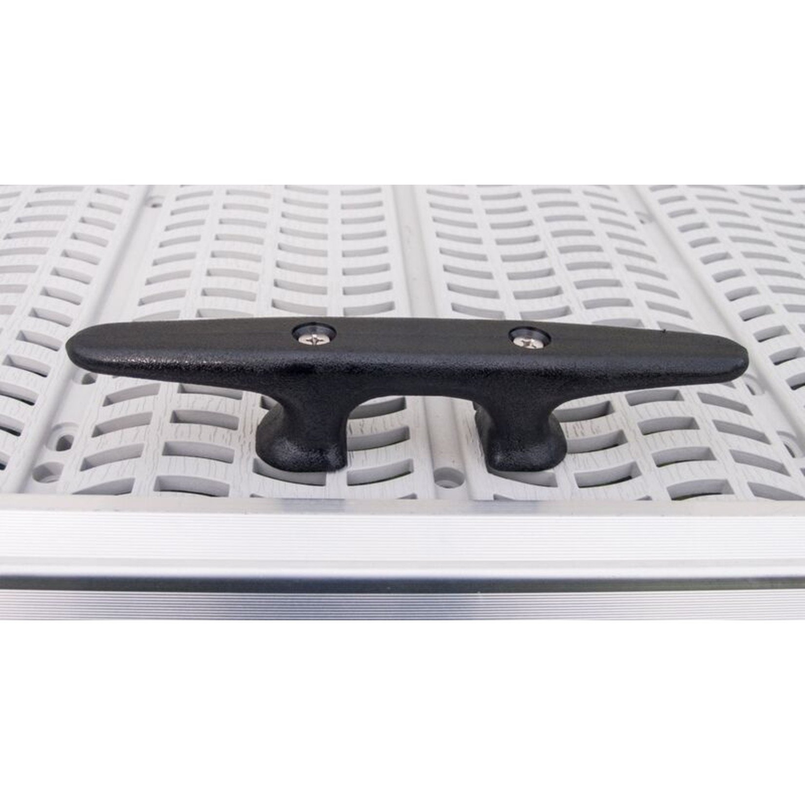 RGC RGC 10" Black Dock Cleat with Hardware