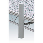 RGC 30" Vertical Bumper w/mtg hardware (gray)