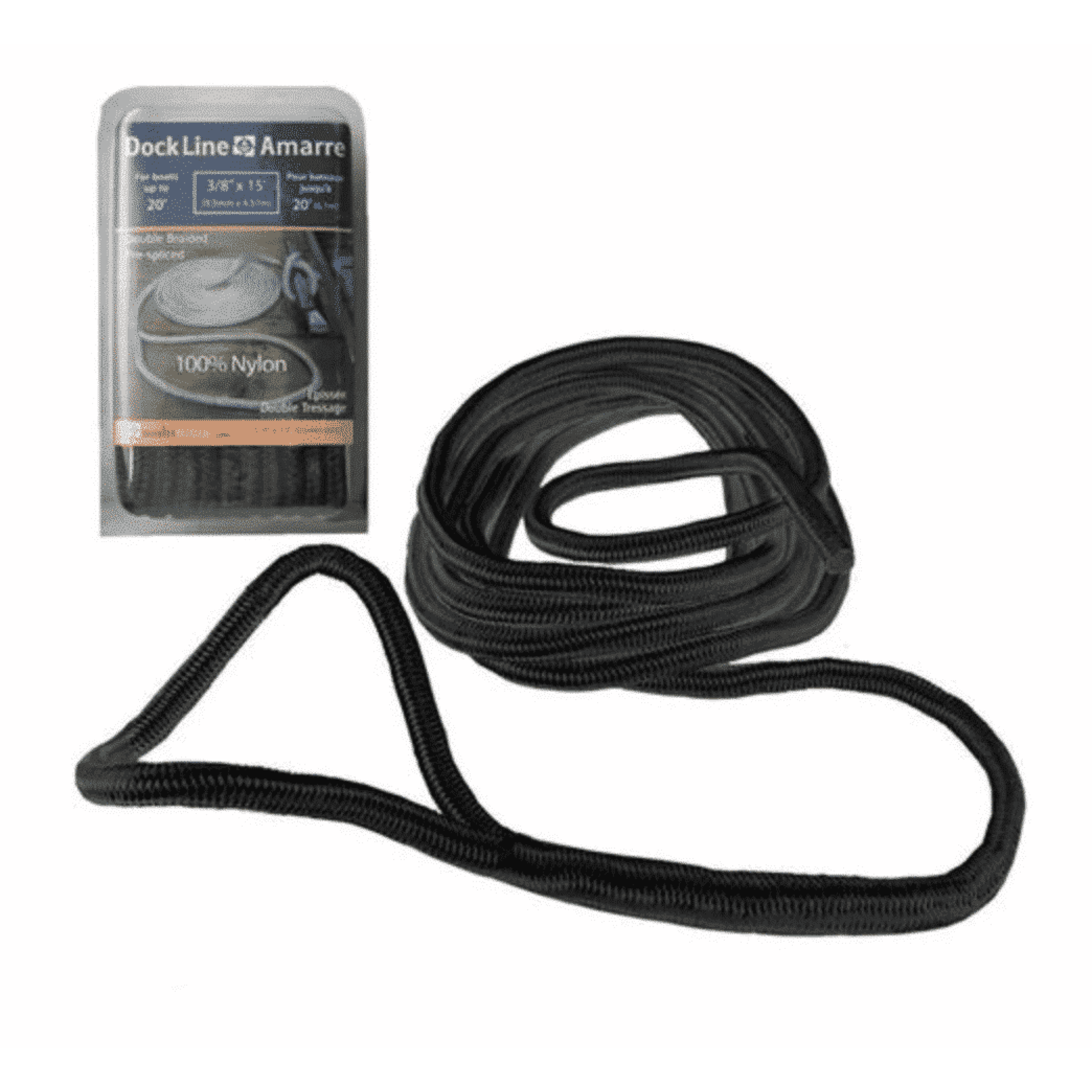 Multinautic 3/8" x 15' Nylon Dock Line