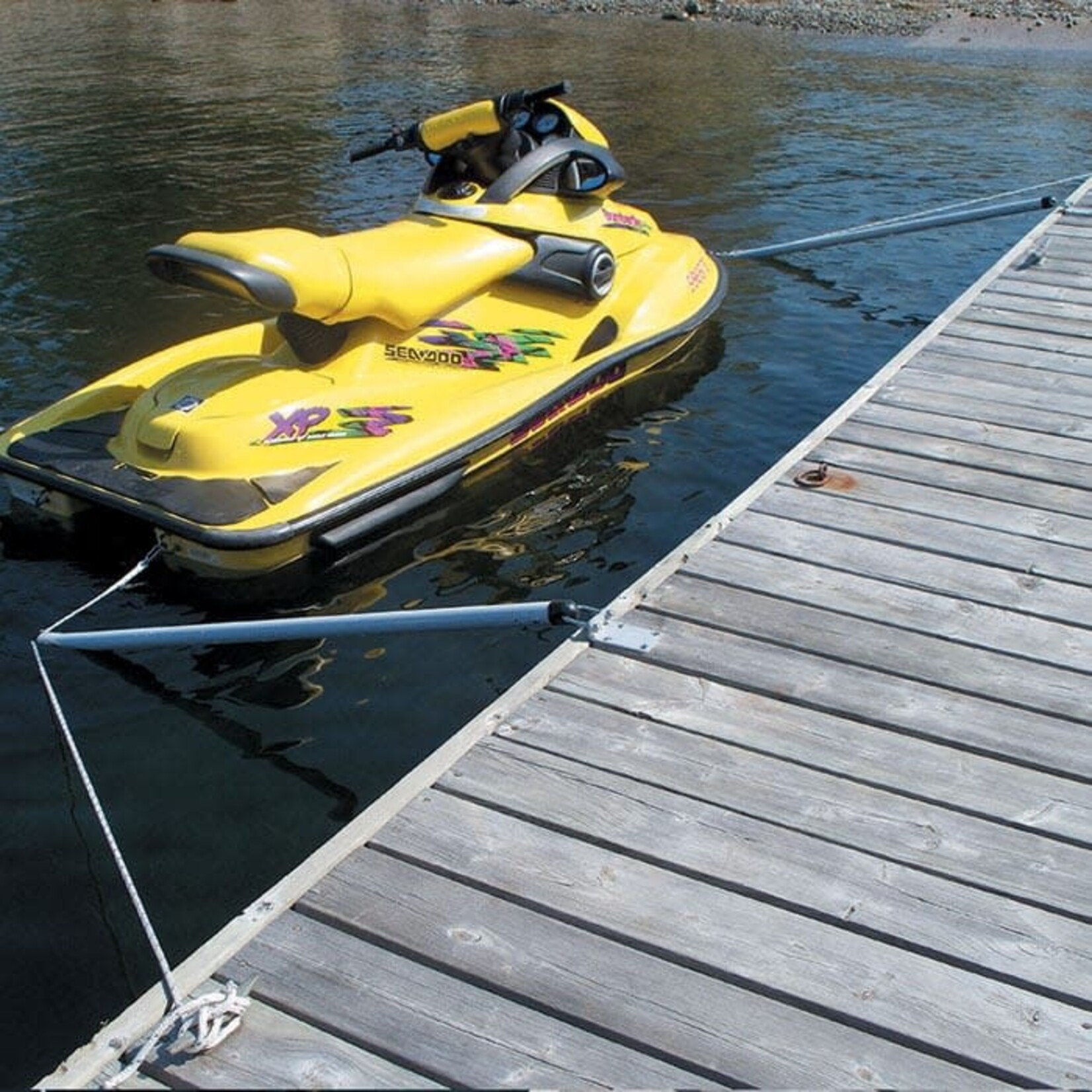 Dock Edge Mooring Arm 4' lines and hardware 1,500 lb capacity