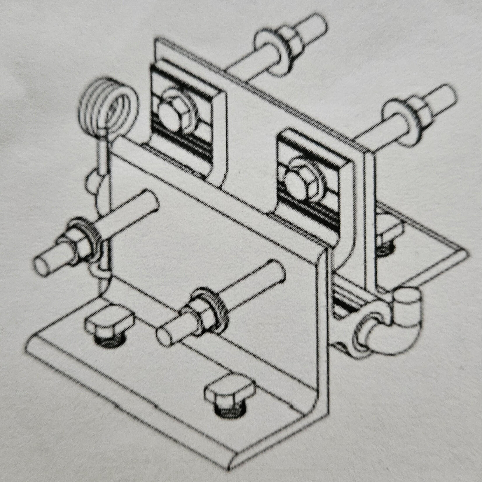 Multinautic Multinautic Heavy Duty Hinge Kit QPF-500 (Pair)