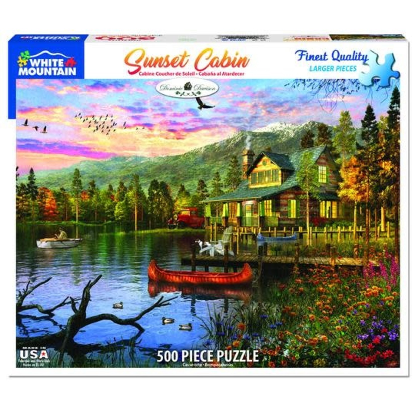 SUNSET CABIN PUZZLE