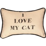 I LOVE MY CAT PILLOW