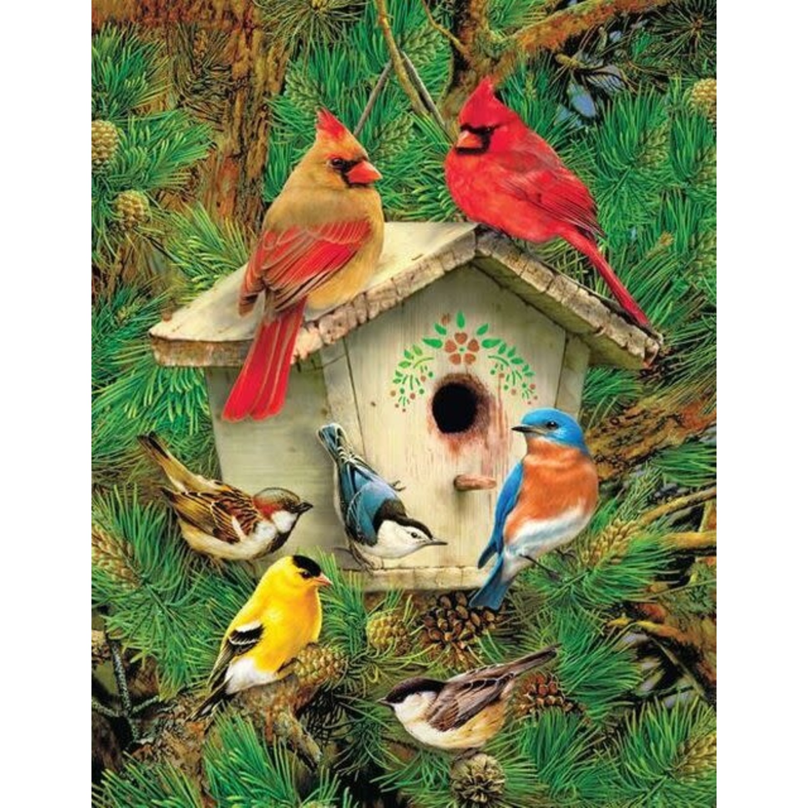 FEATHERED RETREAT PUZZLE