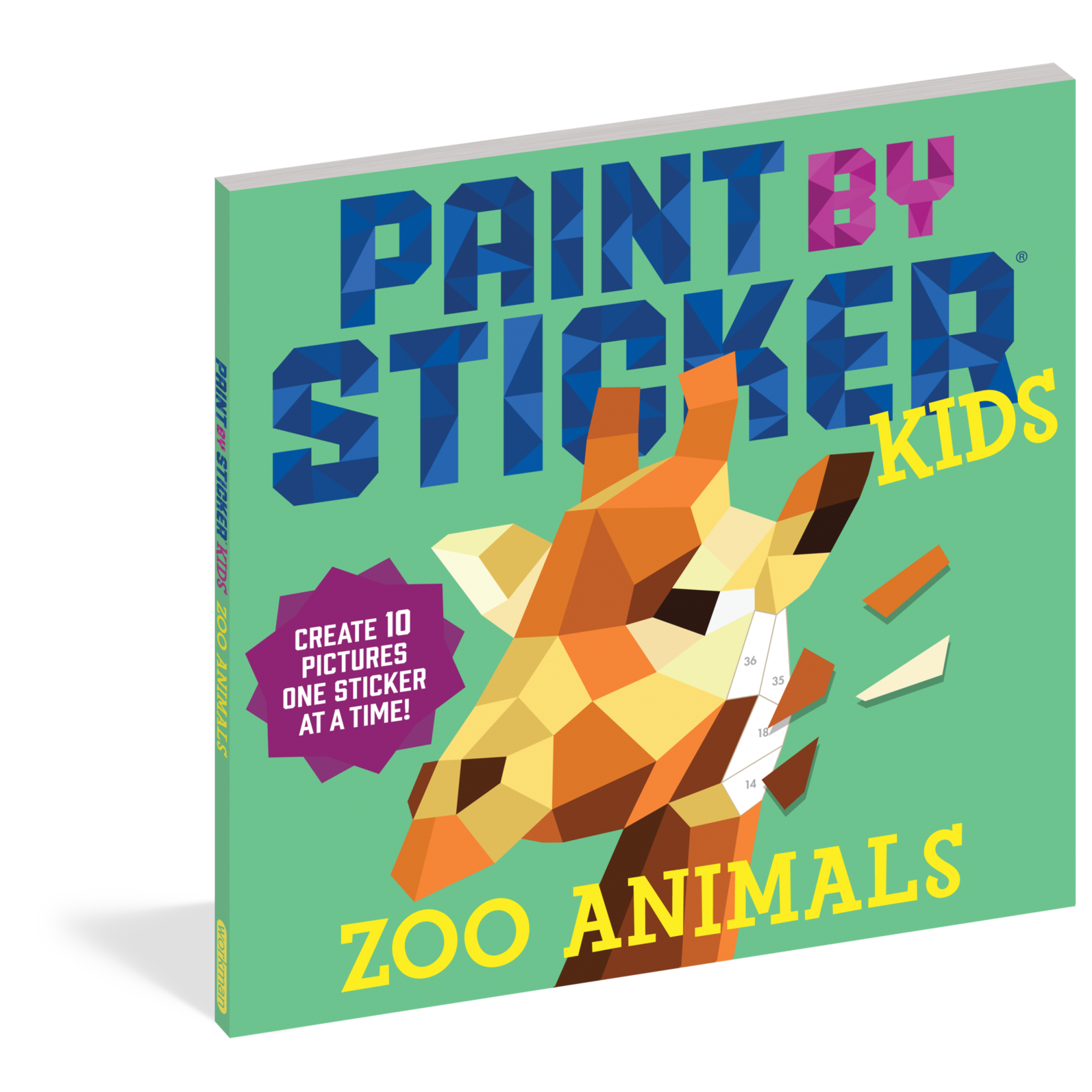 PAINT BY STICKER KIDS: ZOO ANIMALS