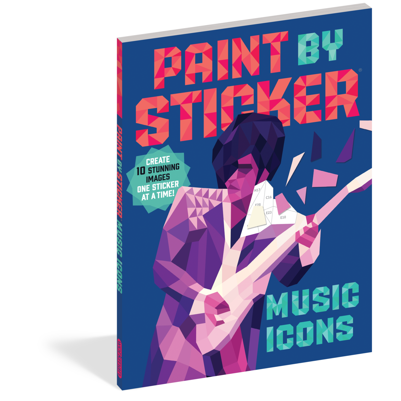 PAINT BY STICKER: MUSIC ICONS