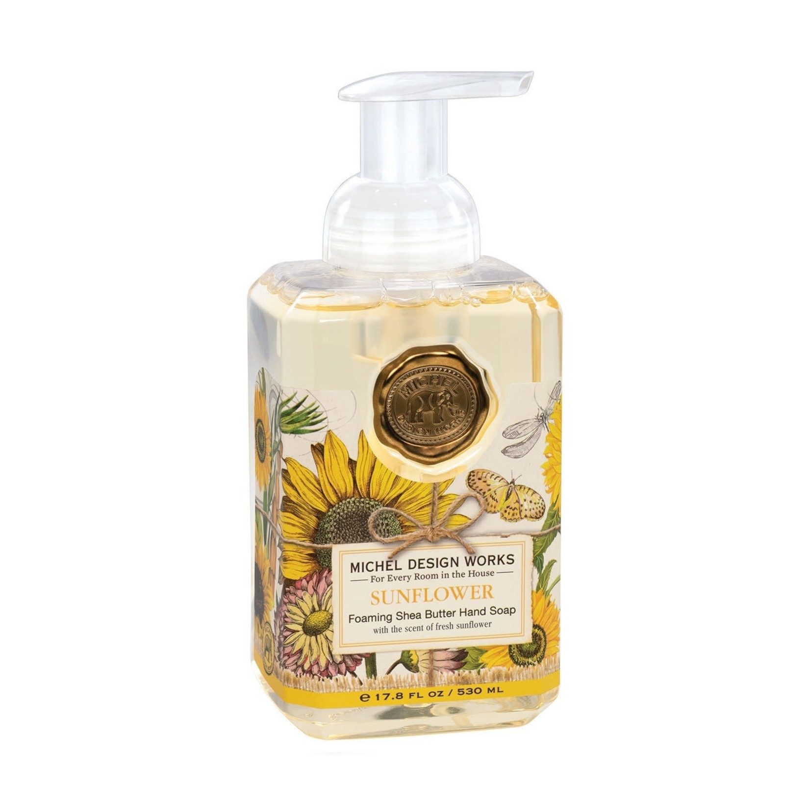 Michel Designs SUNFLOWER FOAMING SOAP