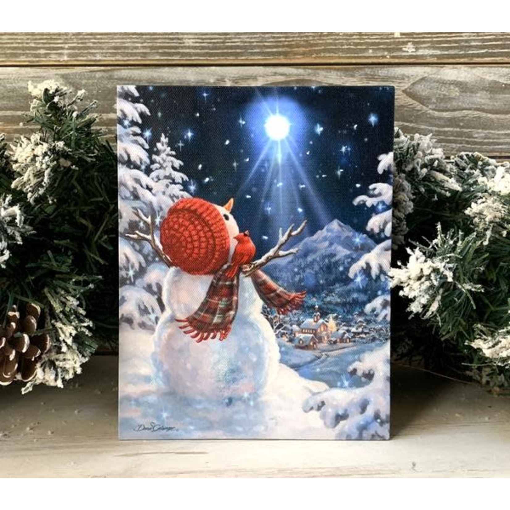 MIDNIGHT CLEAR CANVAS ART