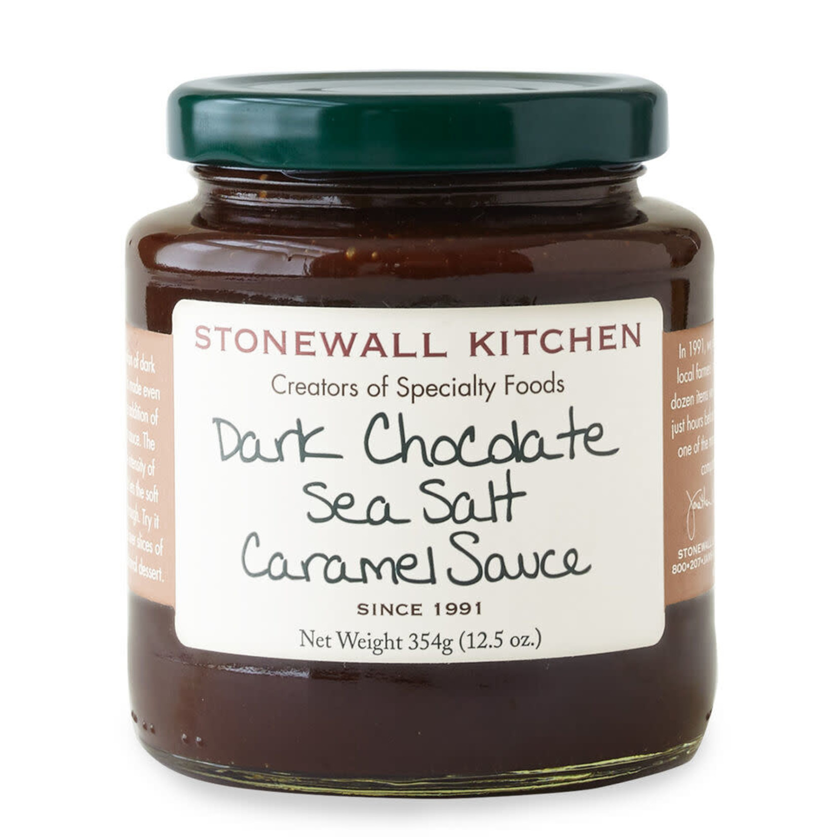 Stonewall Kitchen DARK CHOCOLATE SEA SALT CARAMEL SAUCE