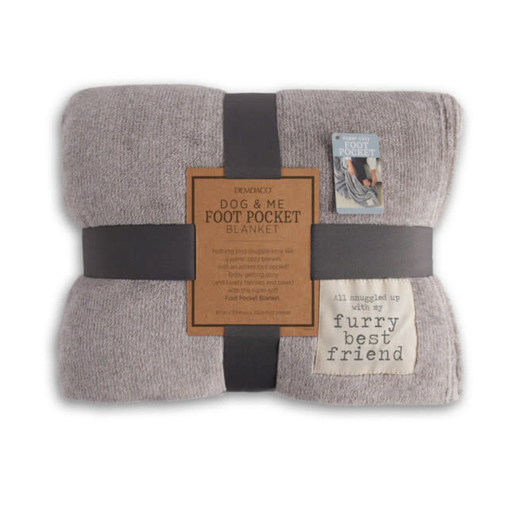 DOG AND ME FOOT POCKET BLANKET