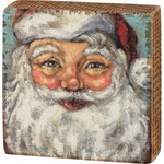BLOCK SIGN SANTA