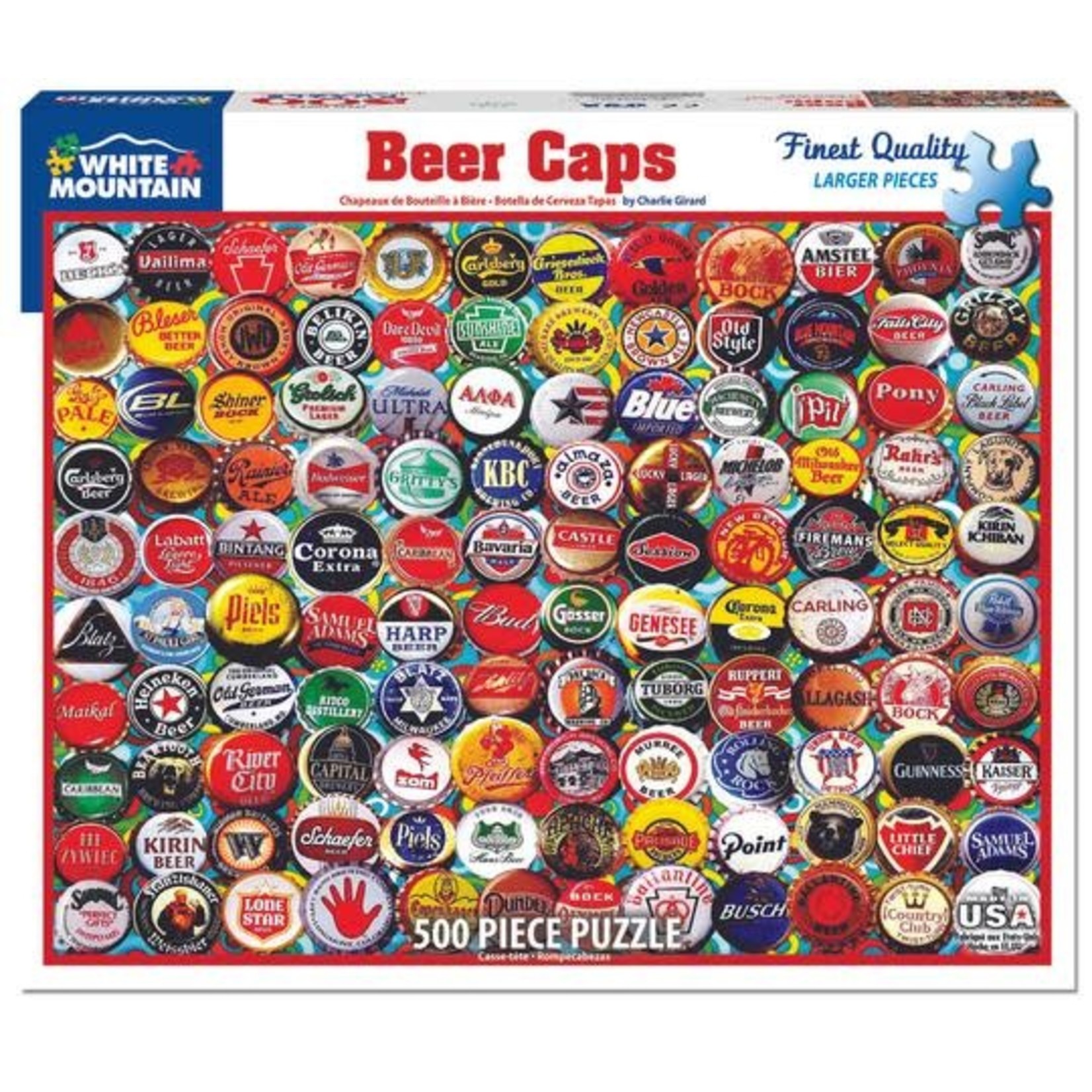 BEER CAPS 550 PUZZLE