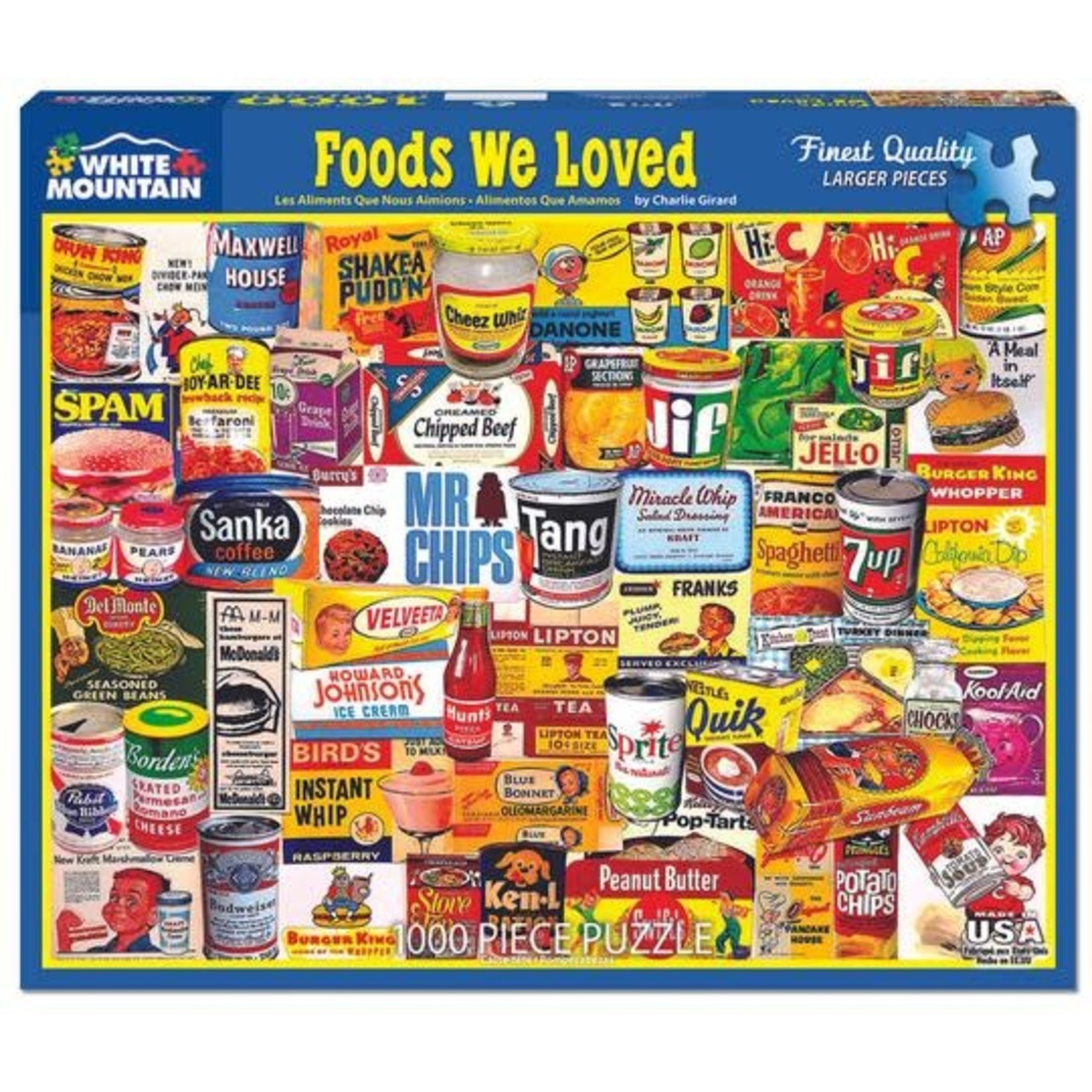 FOODS WE LOVED PUZZLE