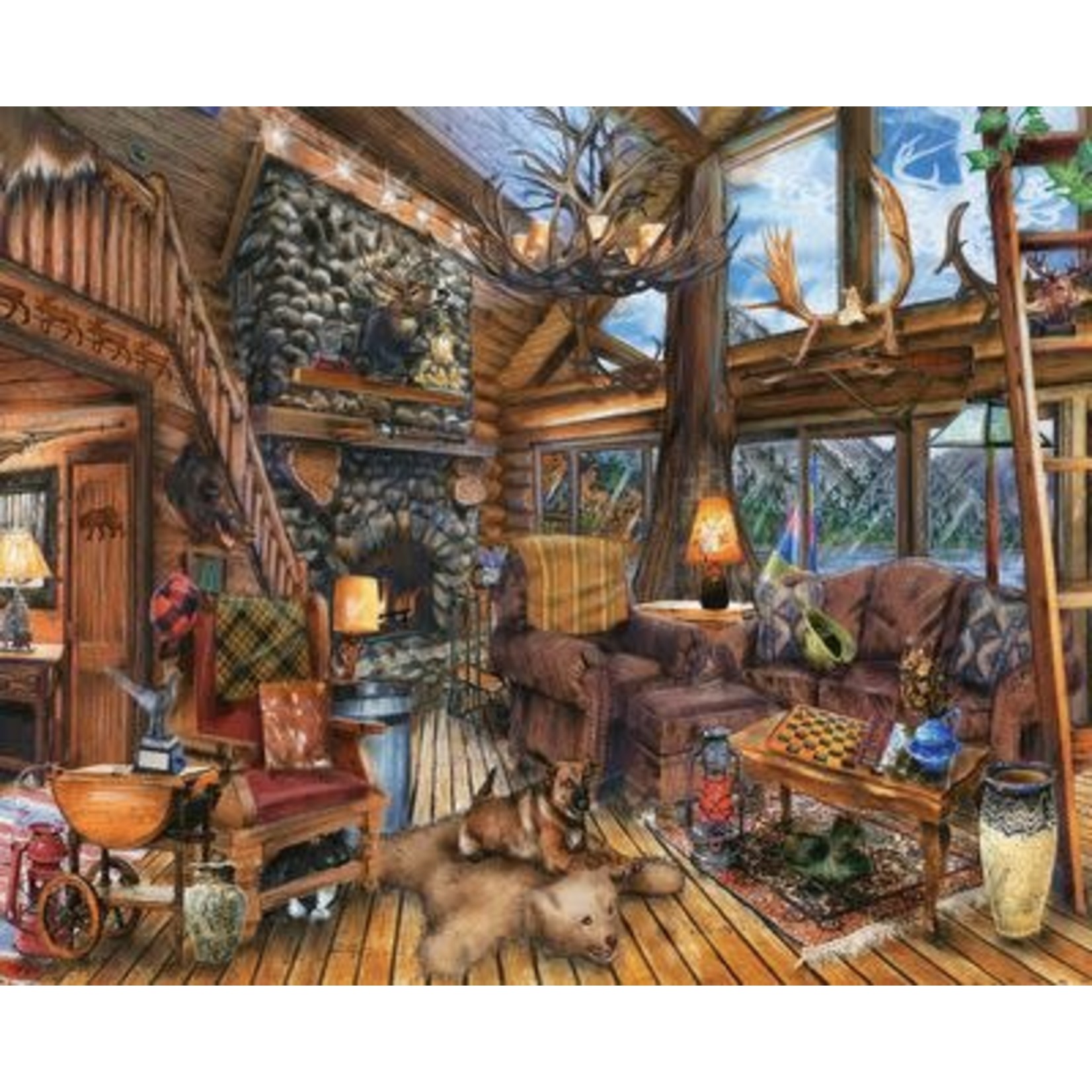 PUZZLE THE HUNTING LODGE