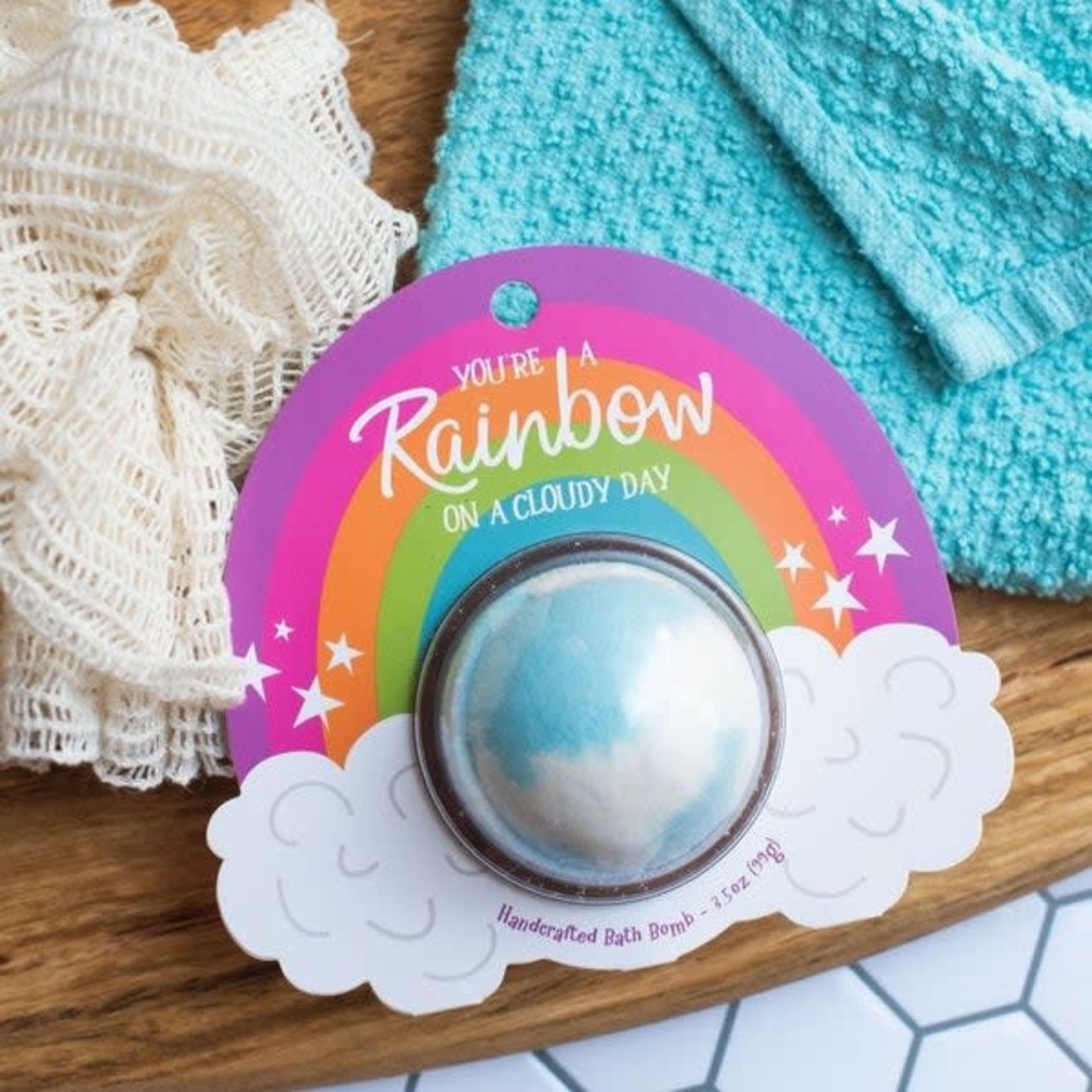 "YOU'RE A RAINBOW" BATH BOMB
