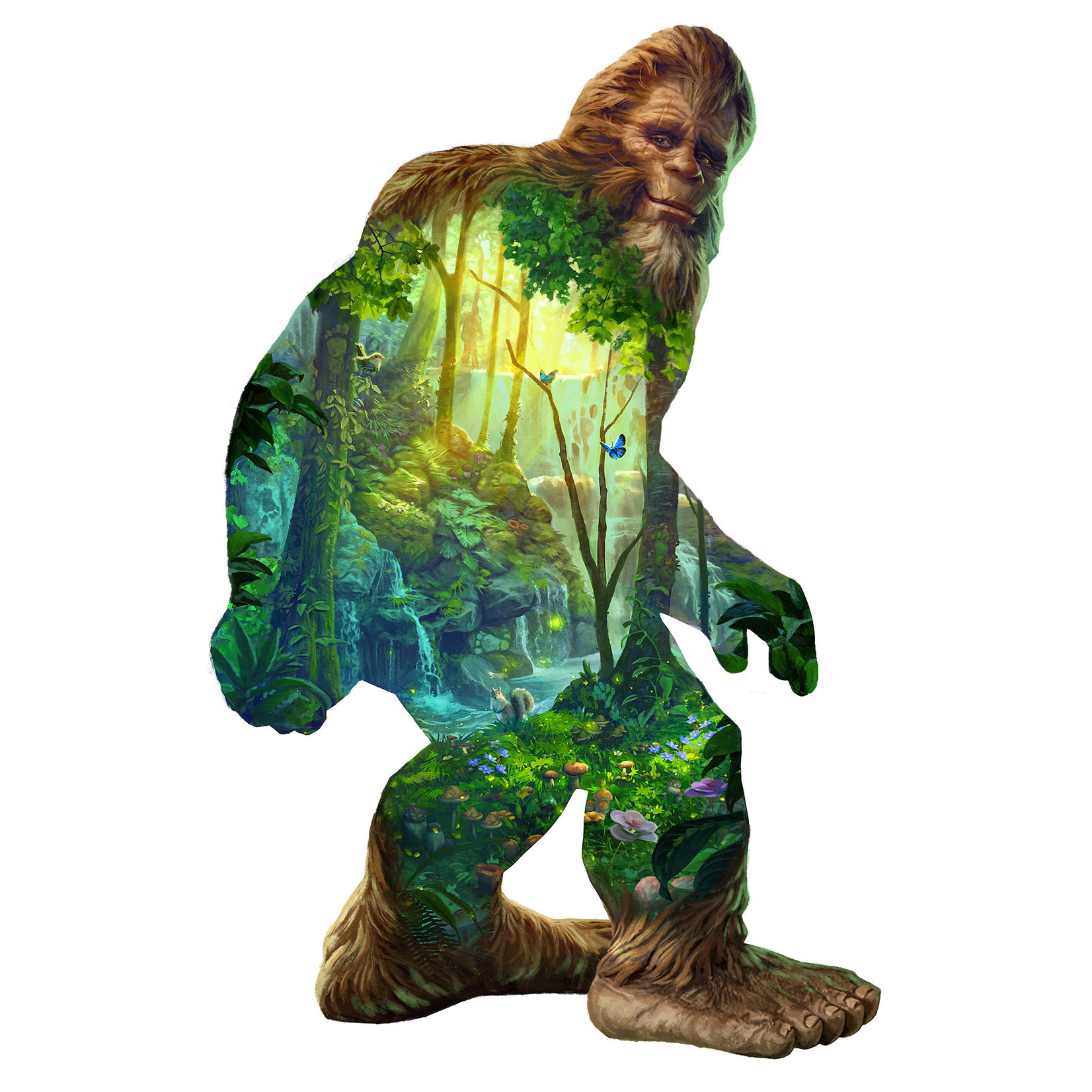 BIG FOOT PUZZLE