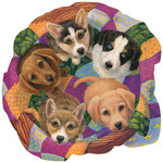 LITTER OF PUPPIES PUZZLE