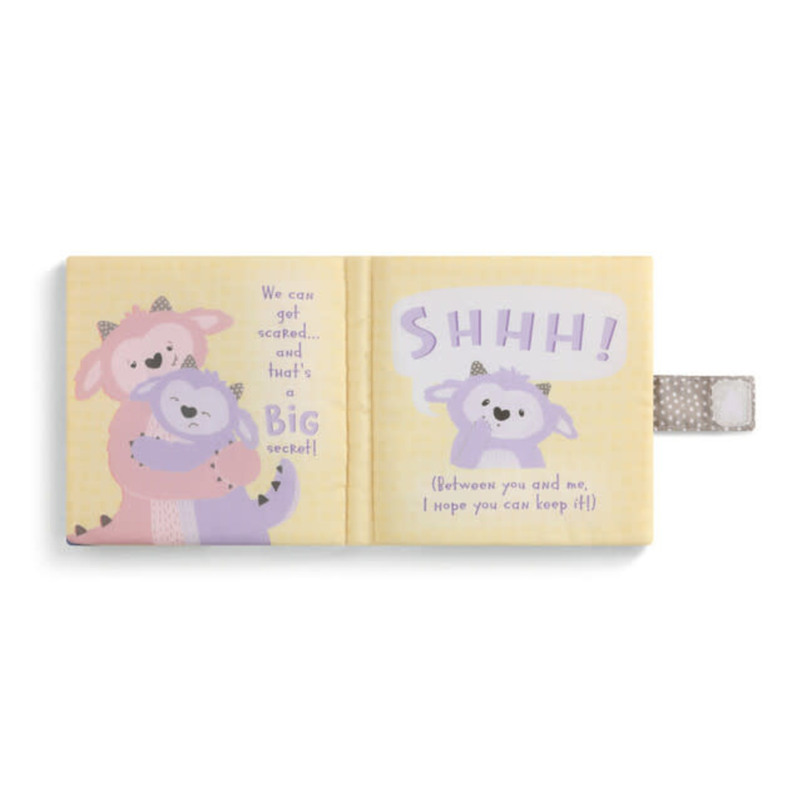 BE BRAVE LITTLE MONSTER SOFT BOOK