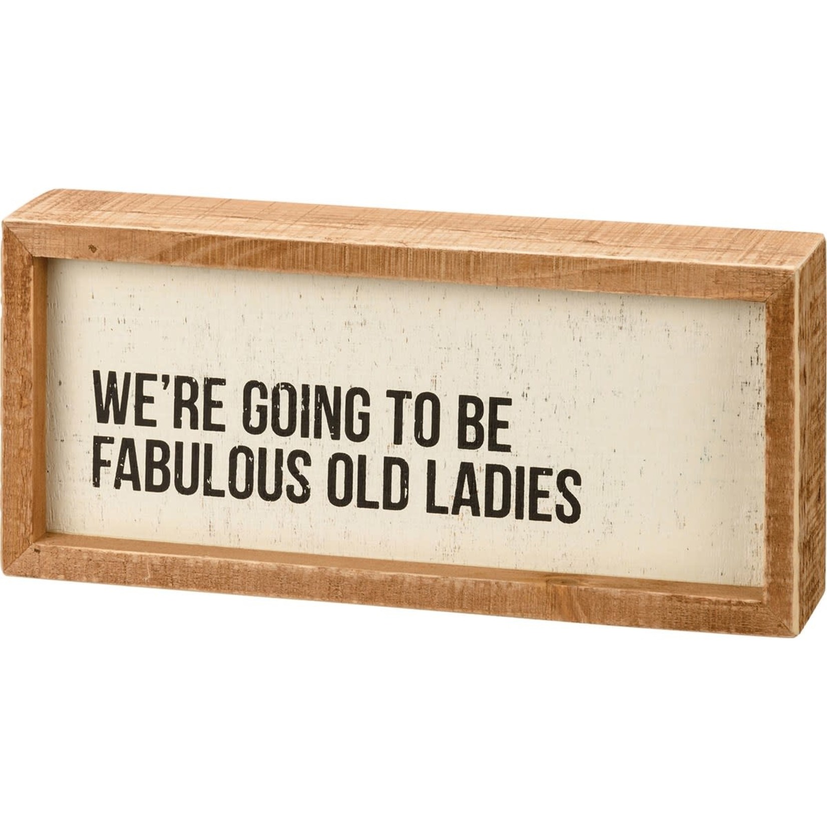 INSERT BOX SIGN OLD LADIES