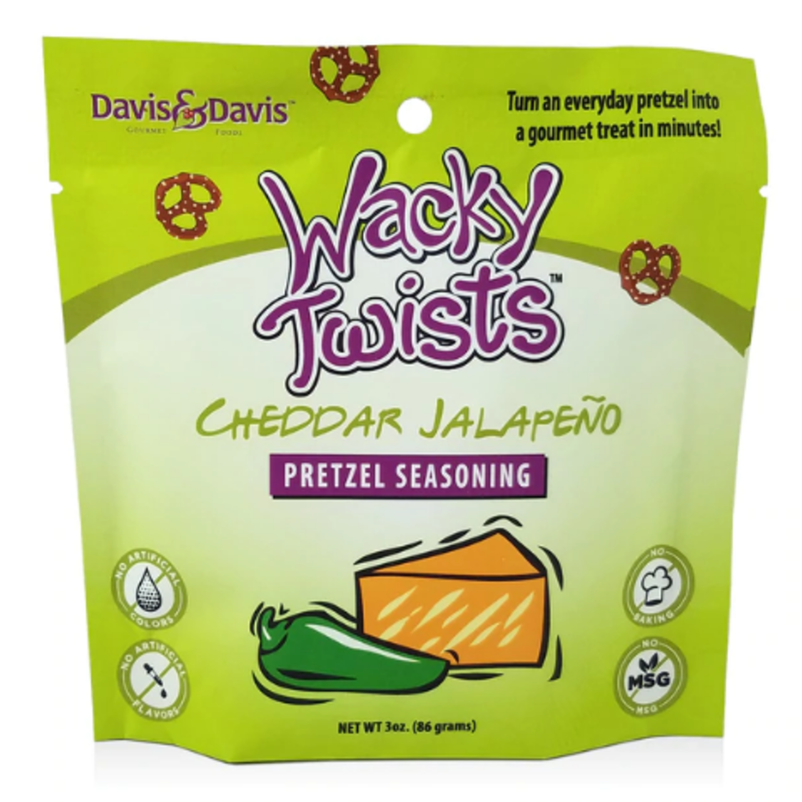 WACKY TWISTS CHEDDAR JALAPENO SEASONING