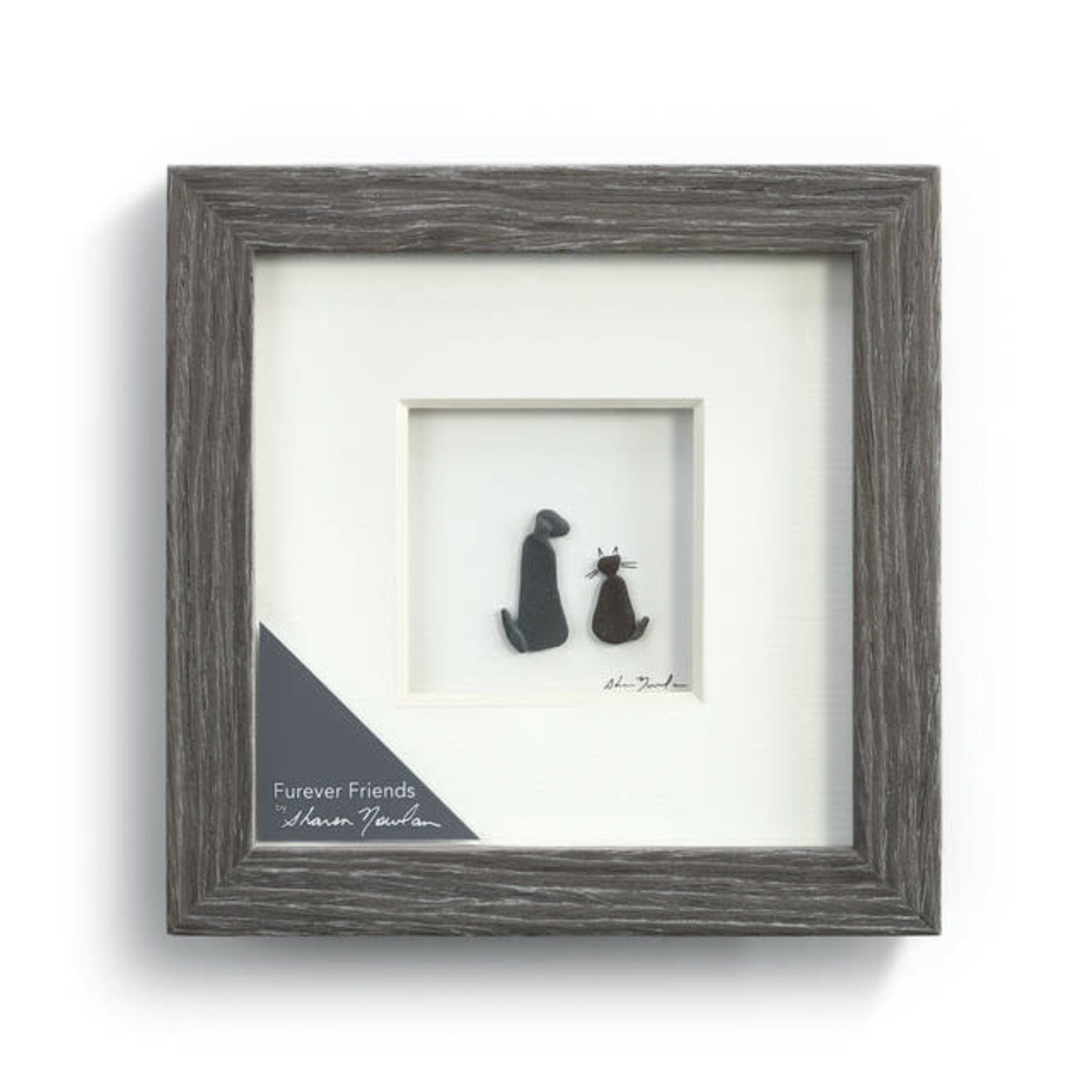 PEBBLE ART FUREVER FRIENDS WALL ART