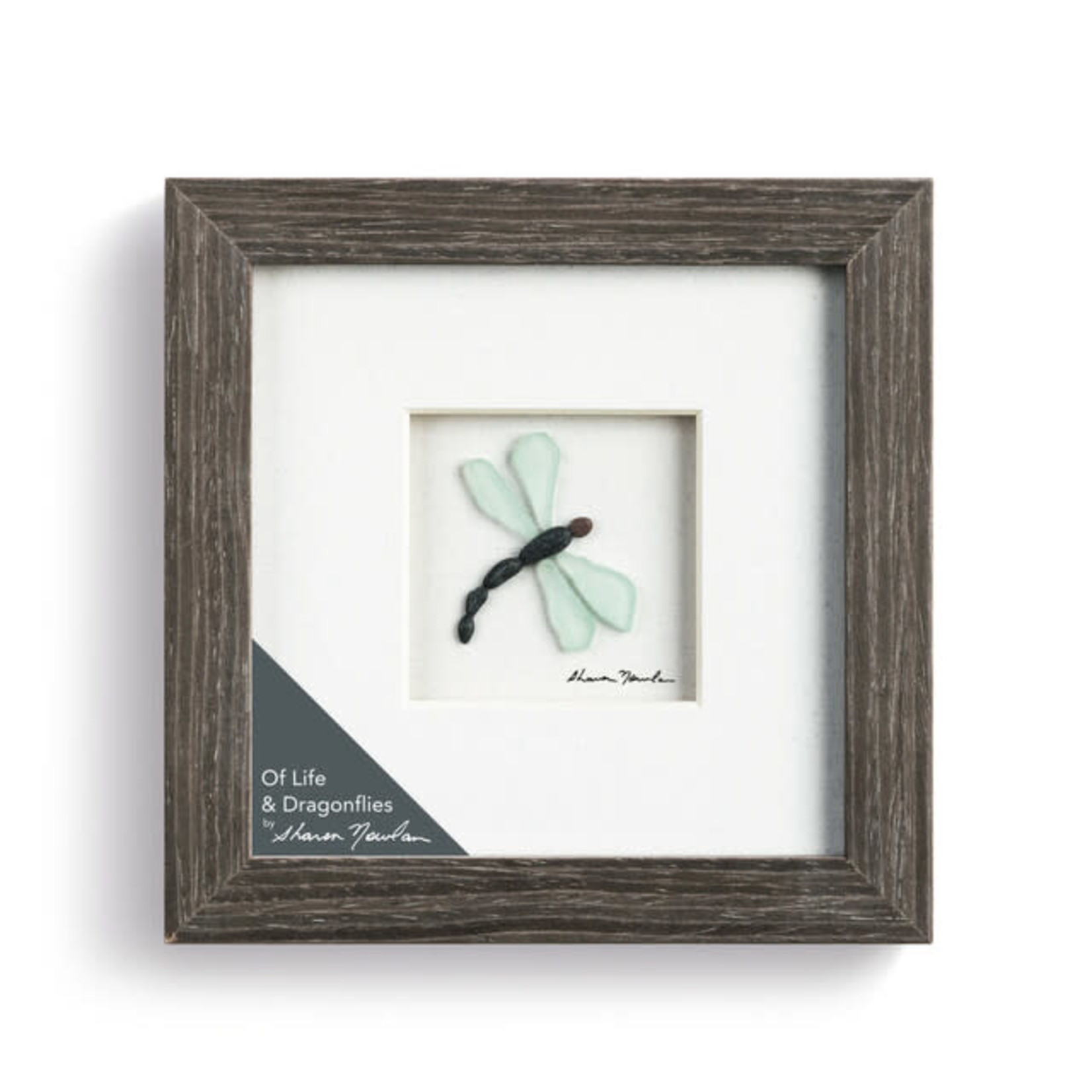 PEBBLE ART OF LIFE DRAGONFLIES